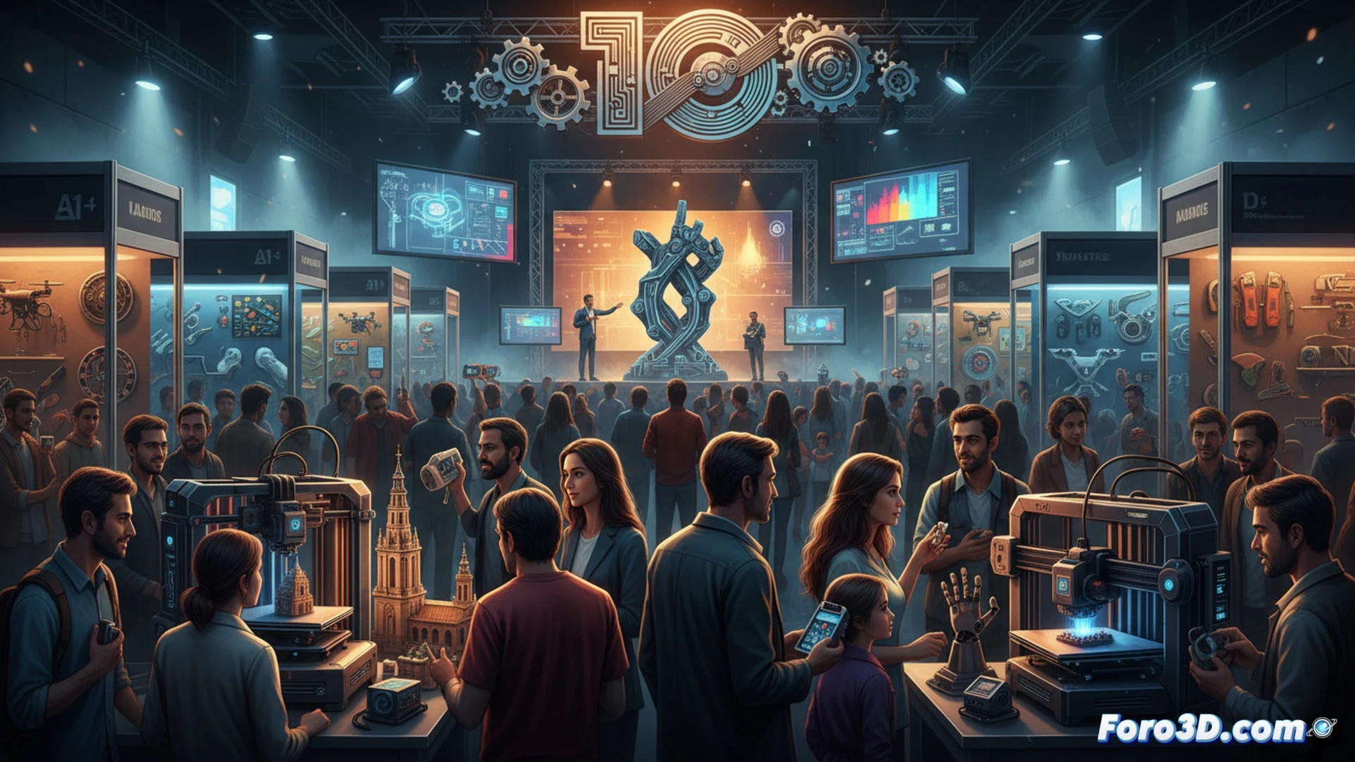 3D Printer Party cumple una década en Valladolid