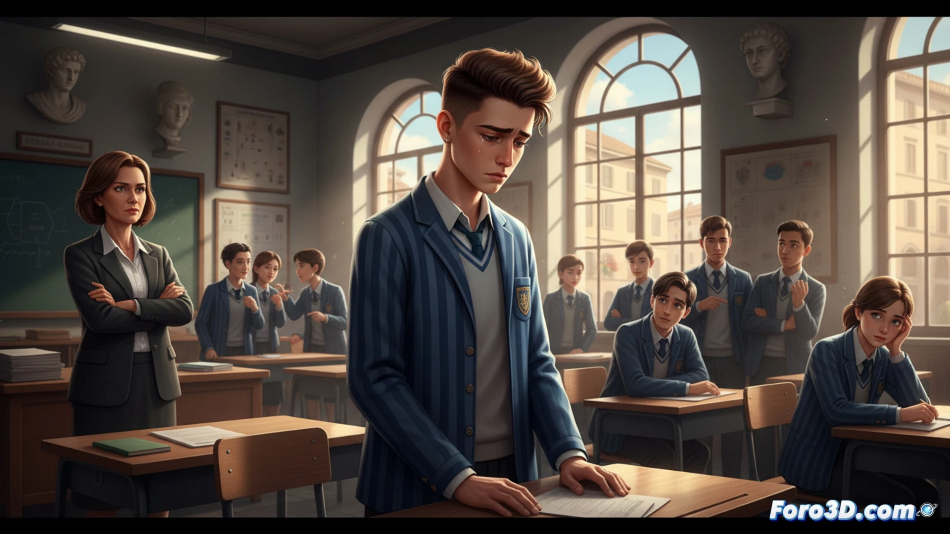 Acoso escolar a estudiante transgénero en un liceo de Roma