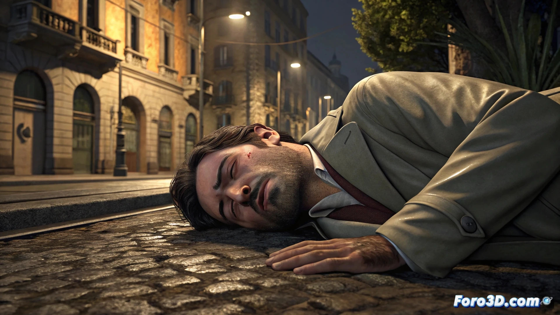 ミラノでラメリのポスターを剥がしたことによる暴行