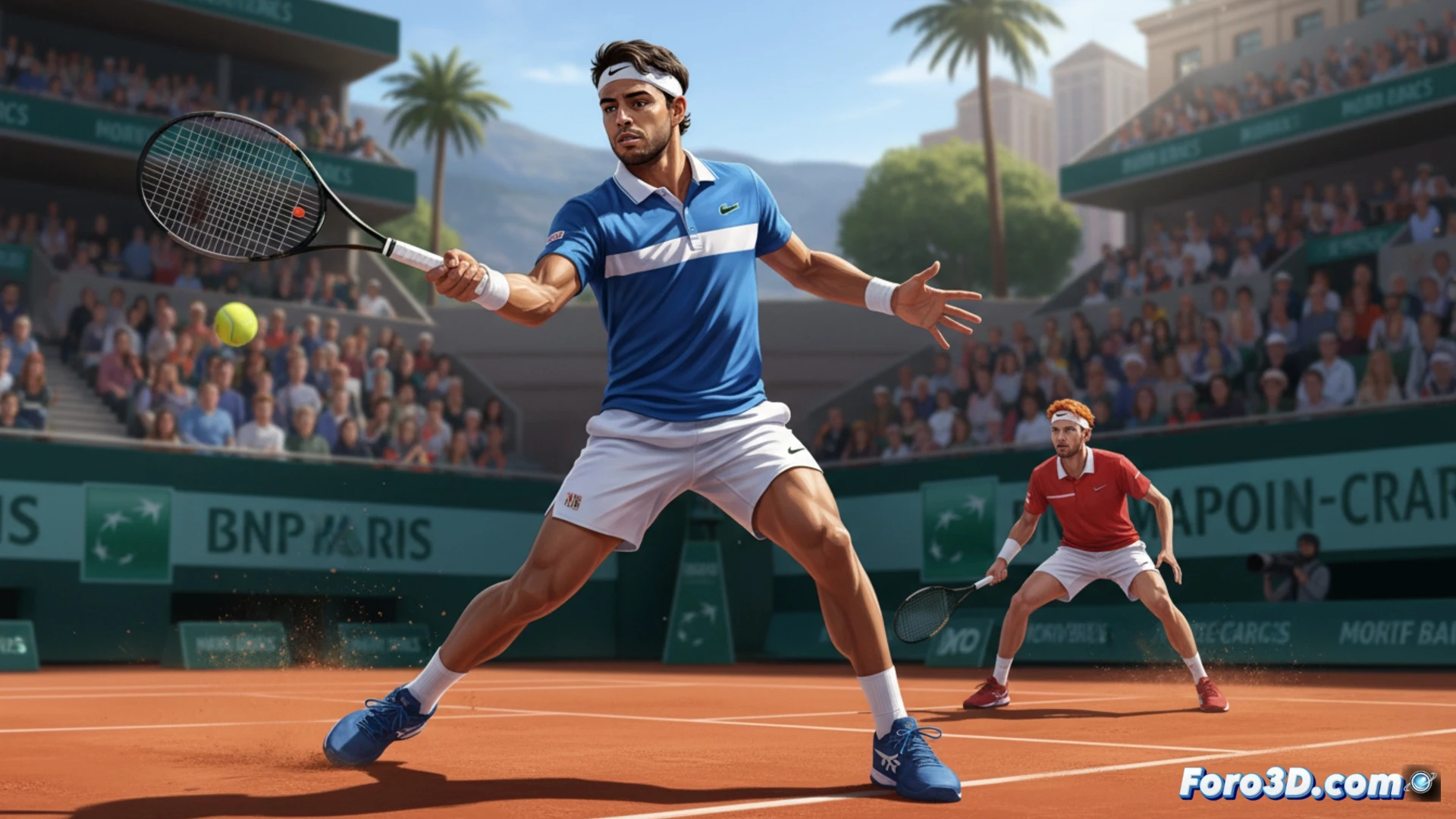 Carlos Alcaraz y Jannik Sinner en un duelo visual por el número uno en la tierra batida de Montecarlo.