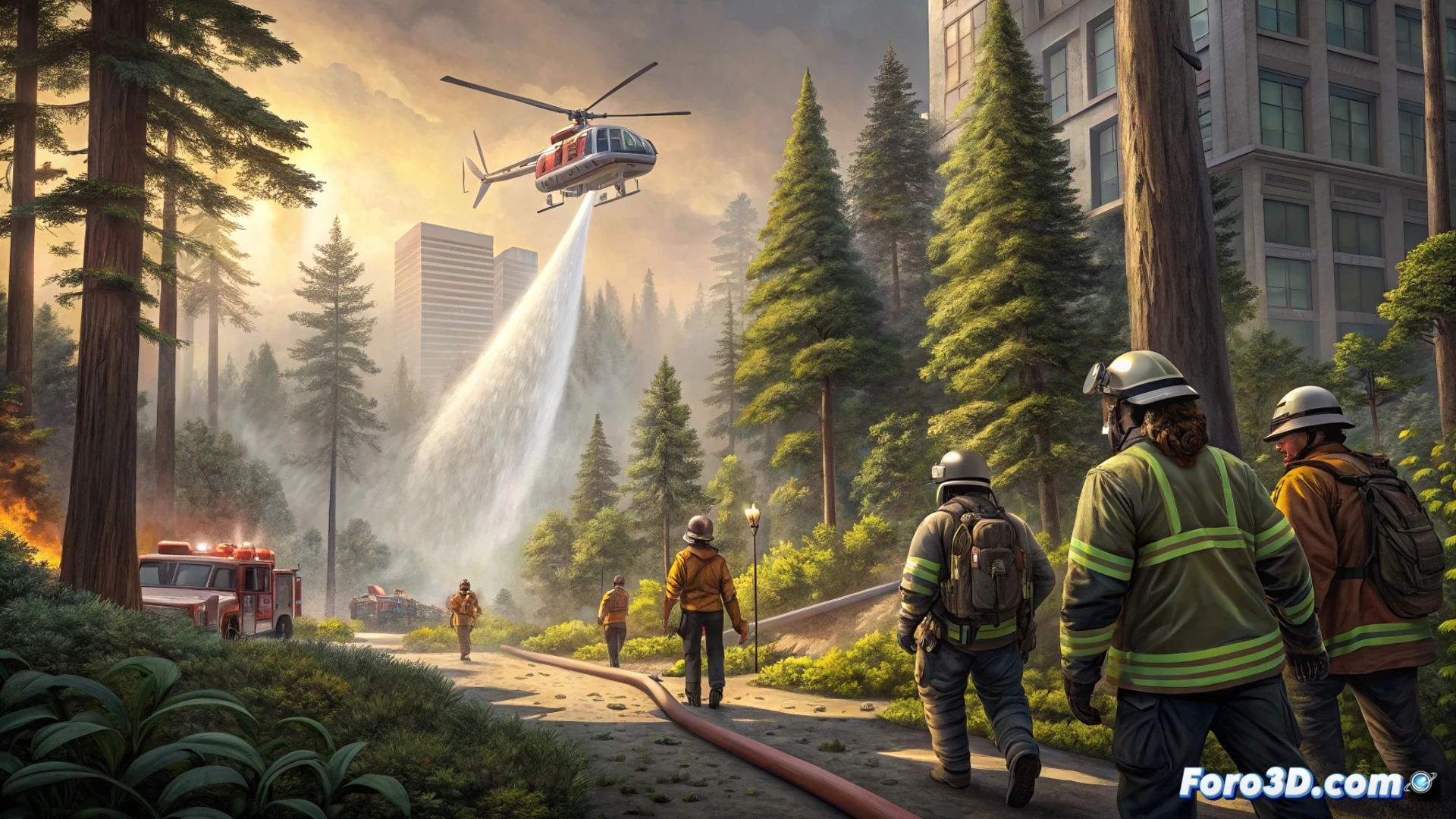 アルシラ、ムルタでの火災計画の試験に成功