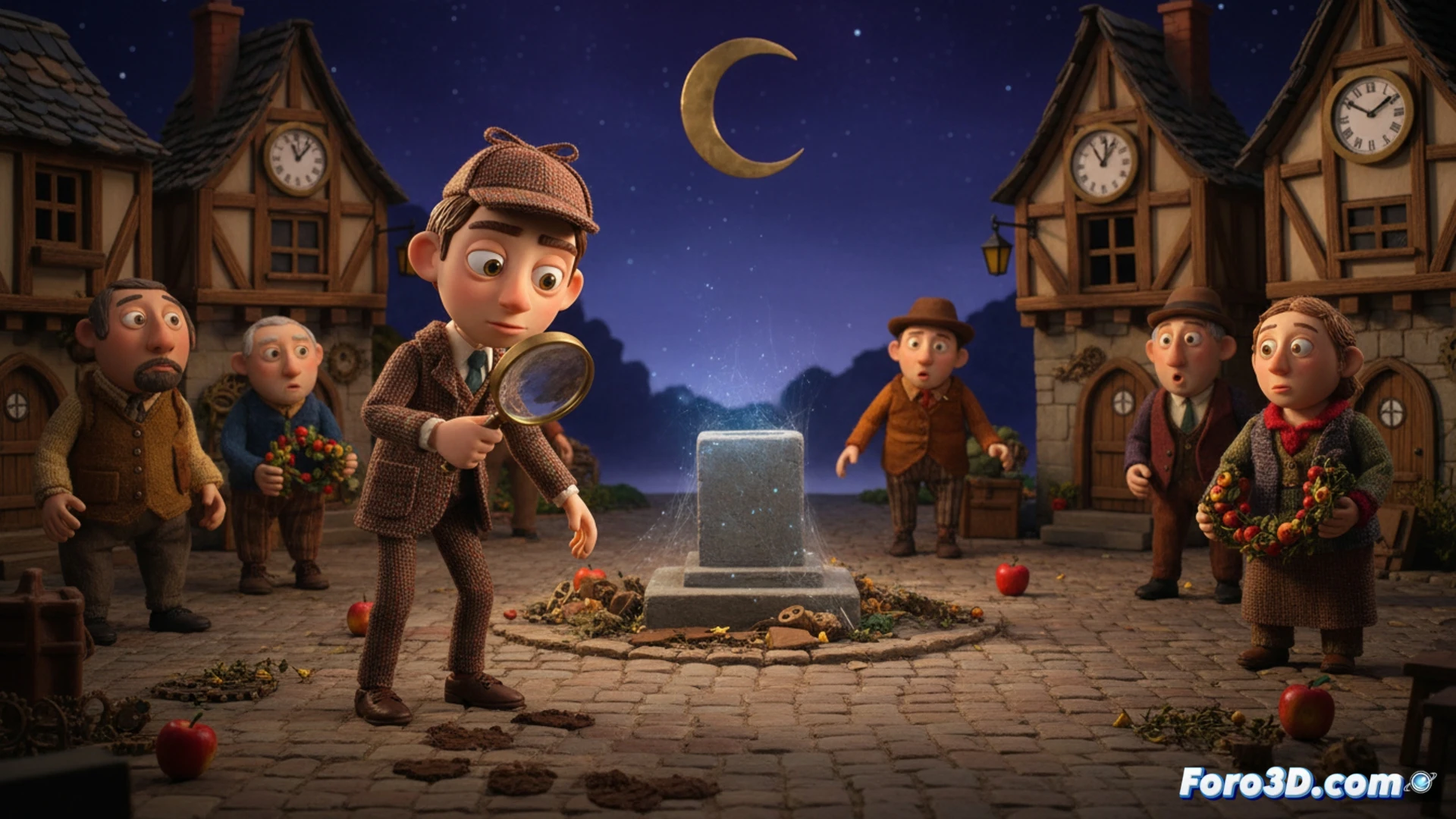 安布鲁瓦兹·尼夫莱特用定格动画演示破解时间盗窃案