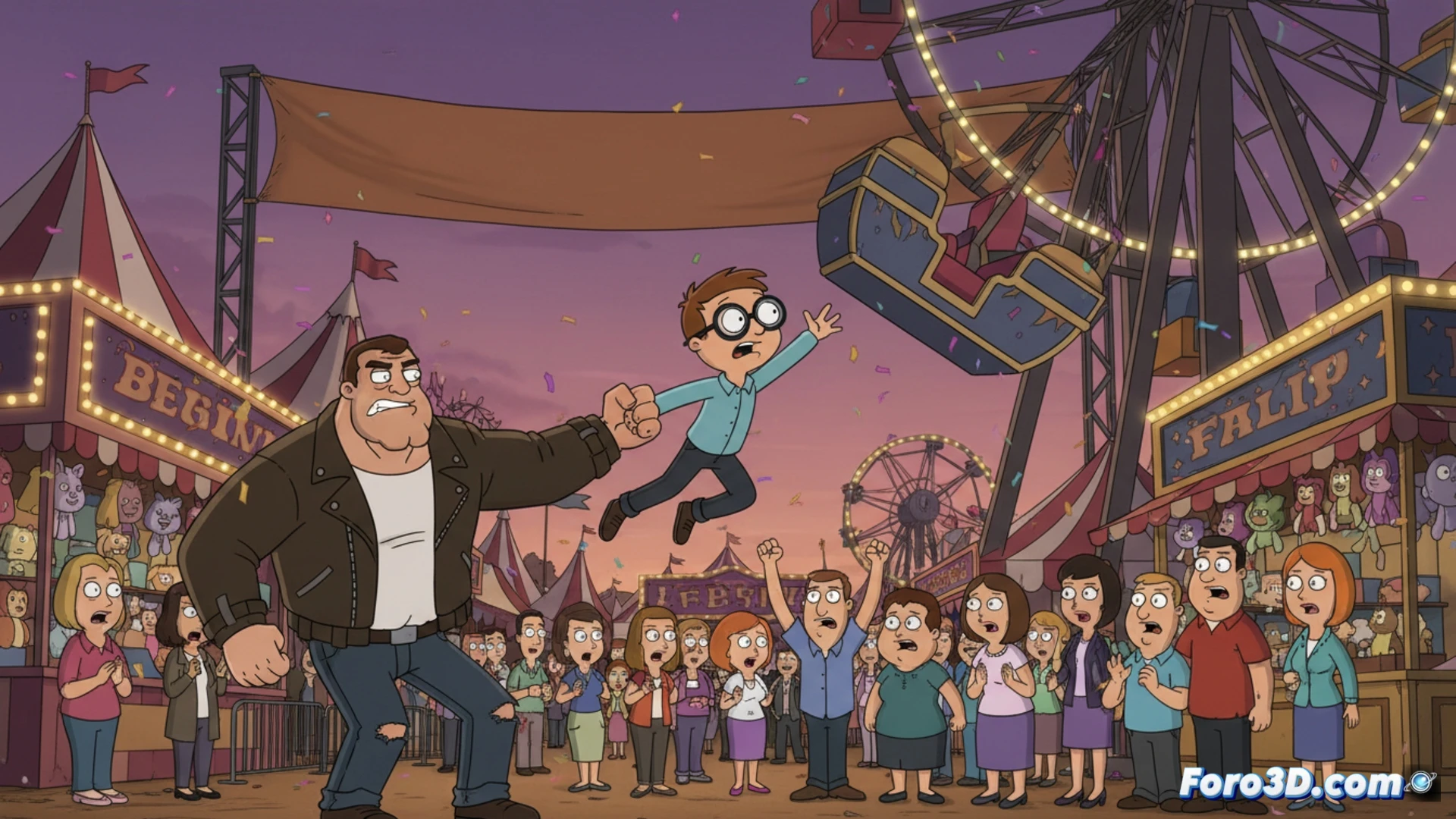 American Dad! presenta un giro con el matón convertido en héroe