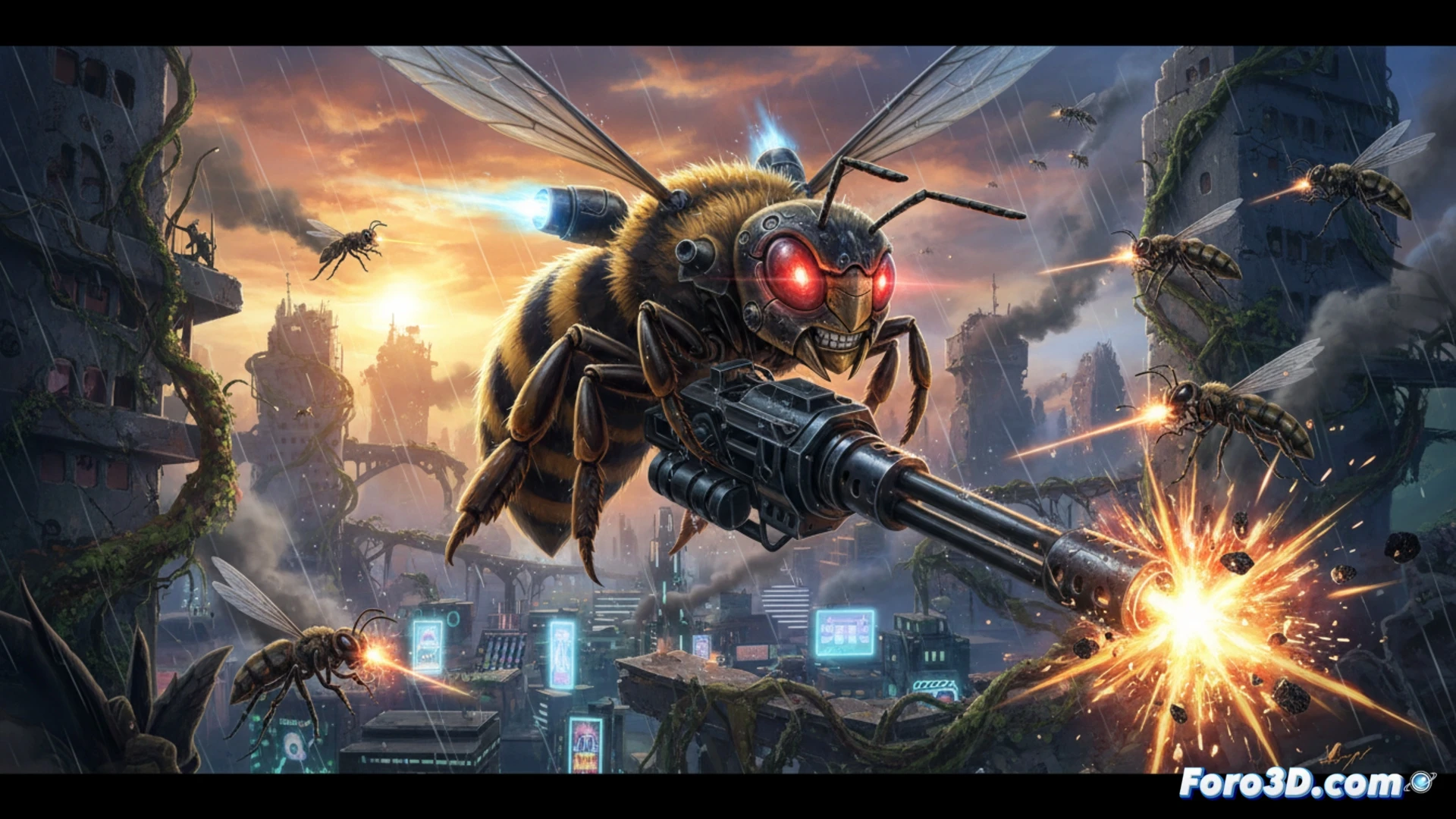 Argonaut insinúa el regreso de Buck Bumble, la abeja cyborg de N64