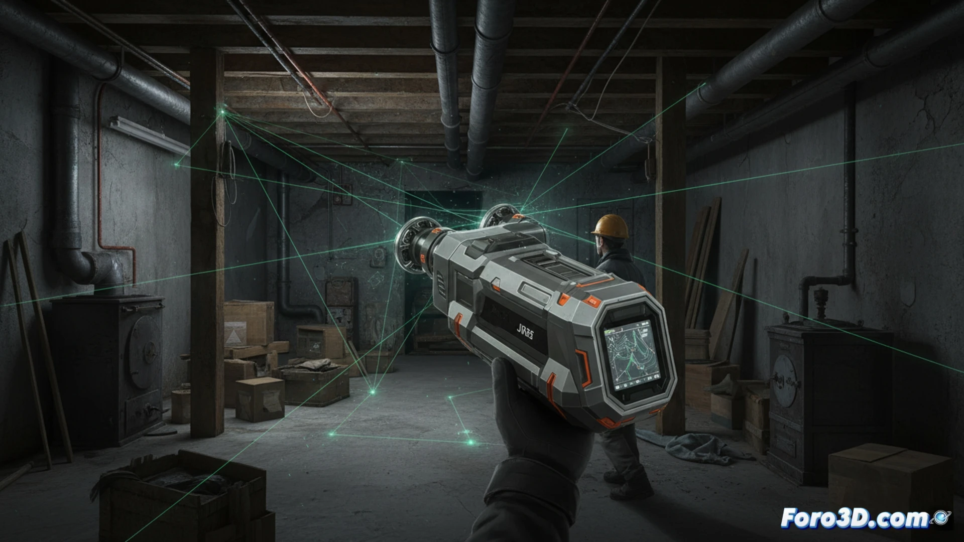 Artec Jet: el LiDAR móvil que mapea todo, hasta tu sótano sin GPS