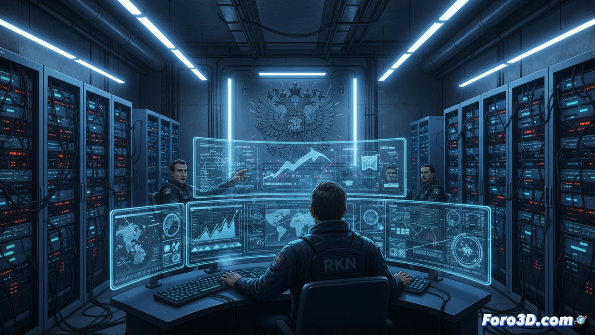 Una pantalla con mapas de ciberataques y gráficos en rojo mostrando picos masivos de tráfico malicioso.