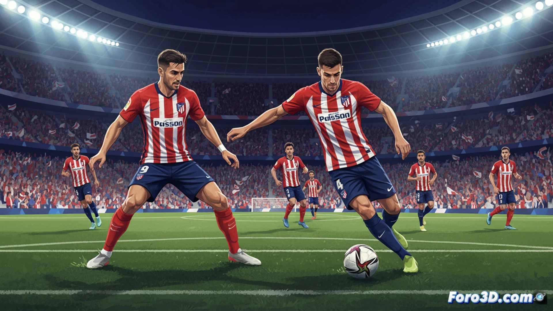 马竞与毕尔巴鄂竞技在大都会球场一较高下