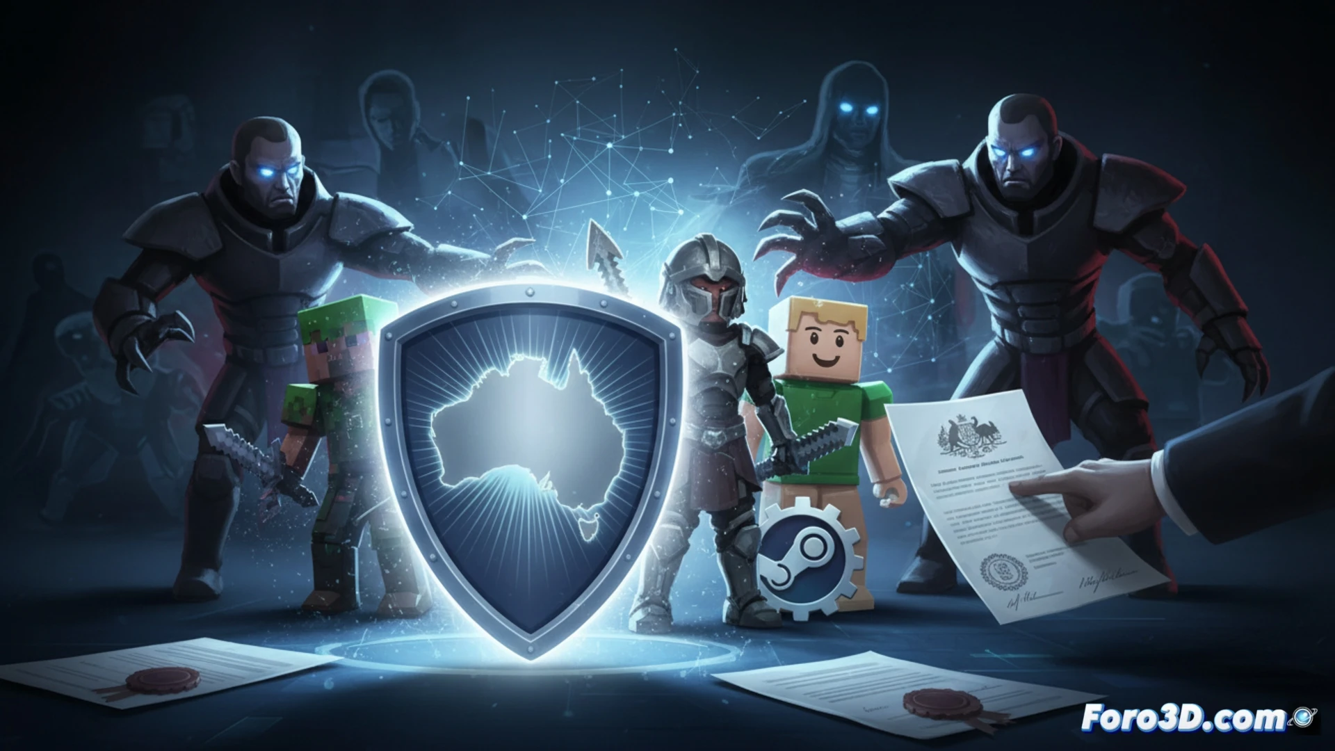 Australia exige a Roblox y Steam explicar cómo protegen a menores