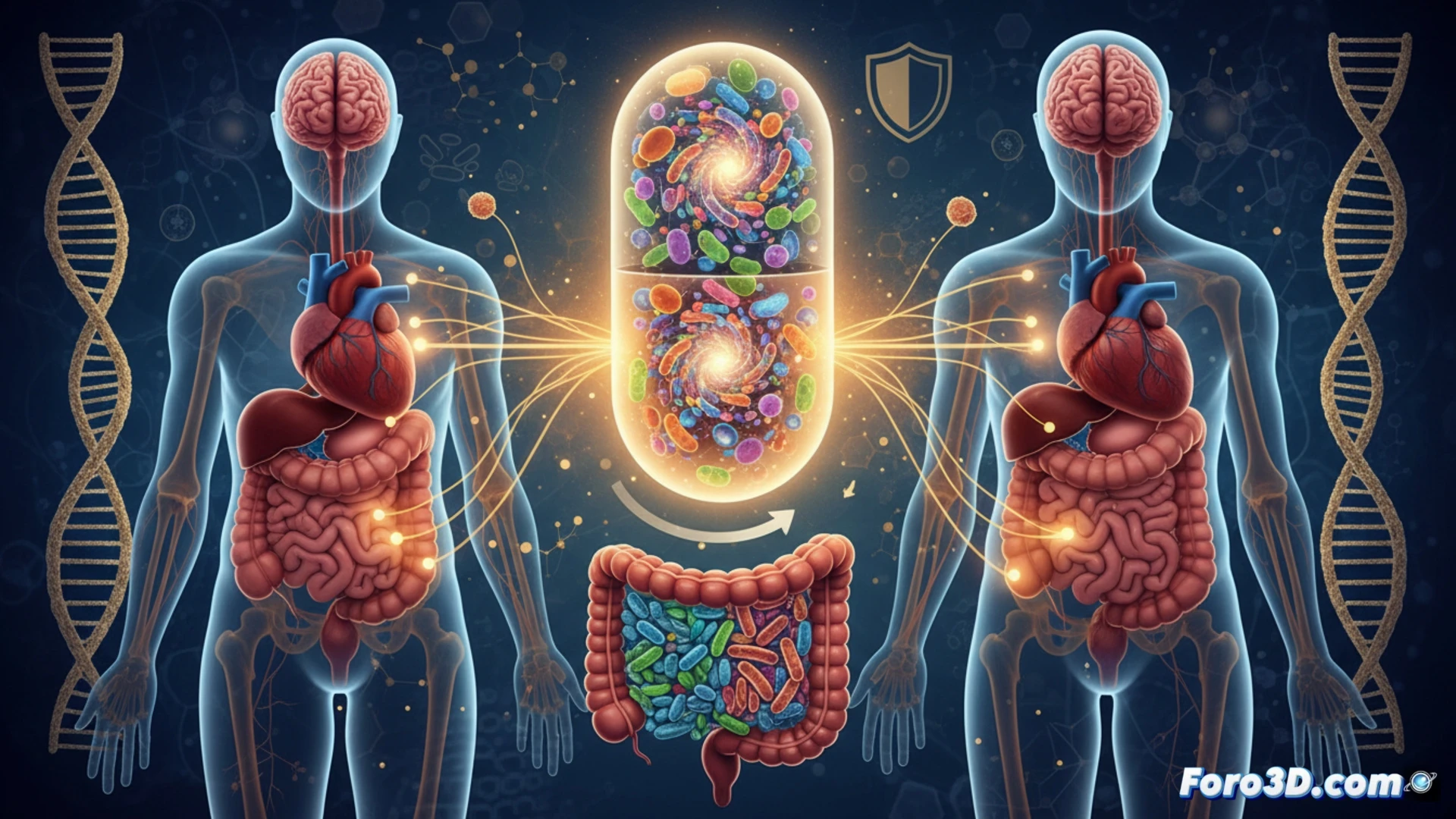 Microbioma intestinal como base de una futura píldora antiedad: bacterias que frenan el deterioro físico y cognitivo.