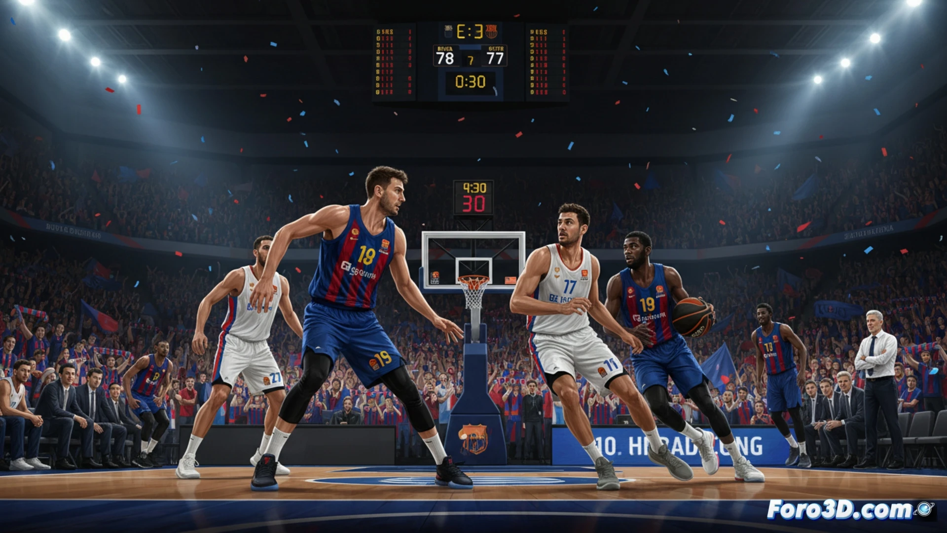 El Barça, en tensión ante el Bayern, lucha por su vida en la Euroliga con la grada expectante.