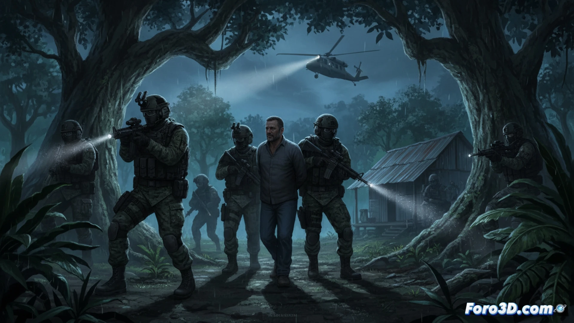 Fuerzas especiales navales esposan a Flores Silva, aliado de El Mencho, en Nayarit.