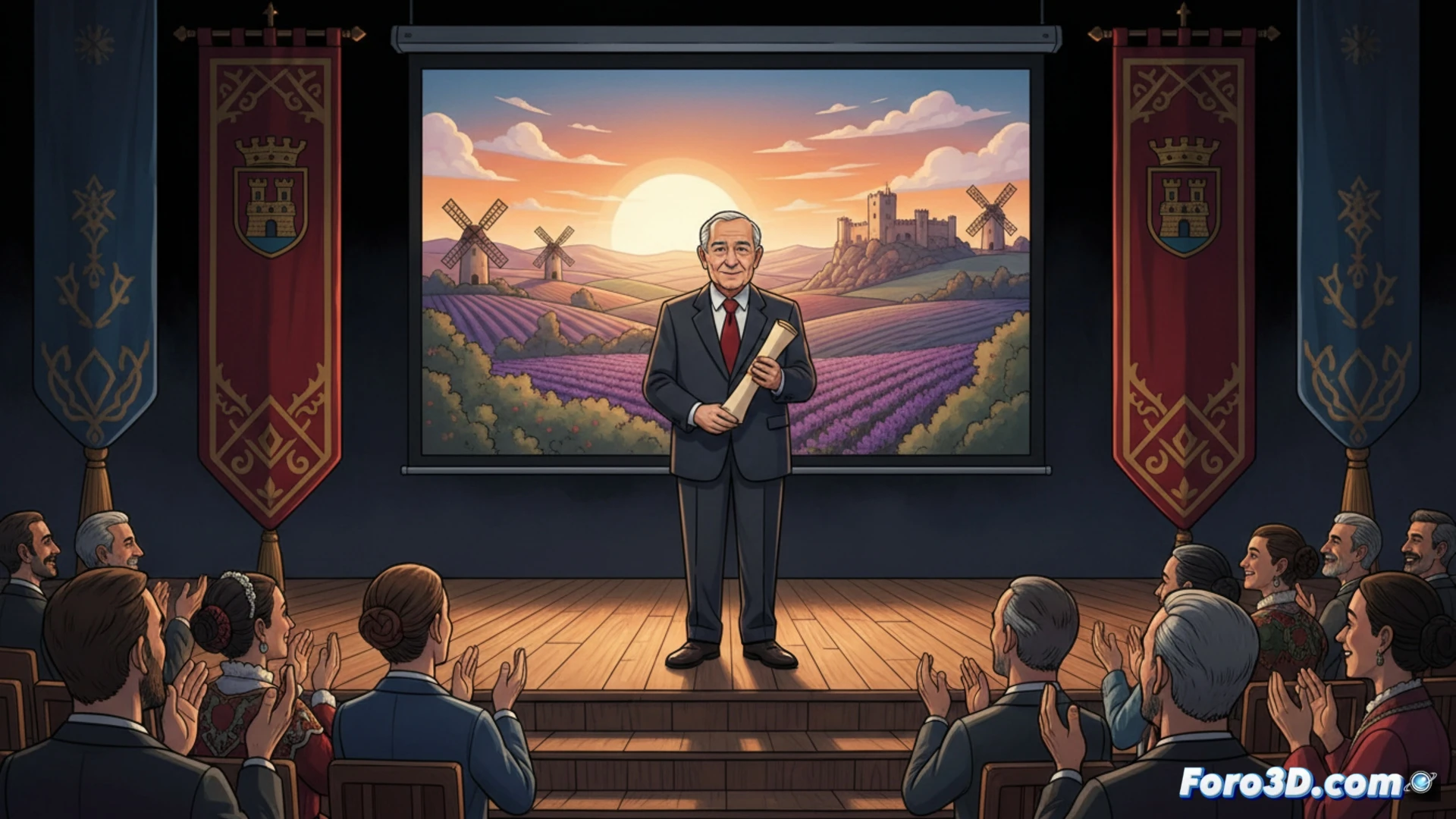 Castilla-La Mancha otorga su máxima distinción a Isidoro Gómez Cavero