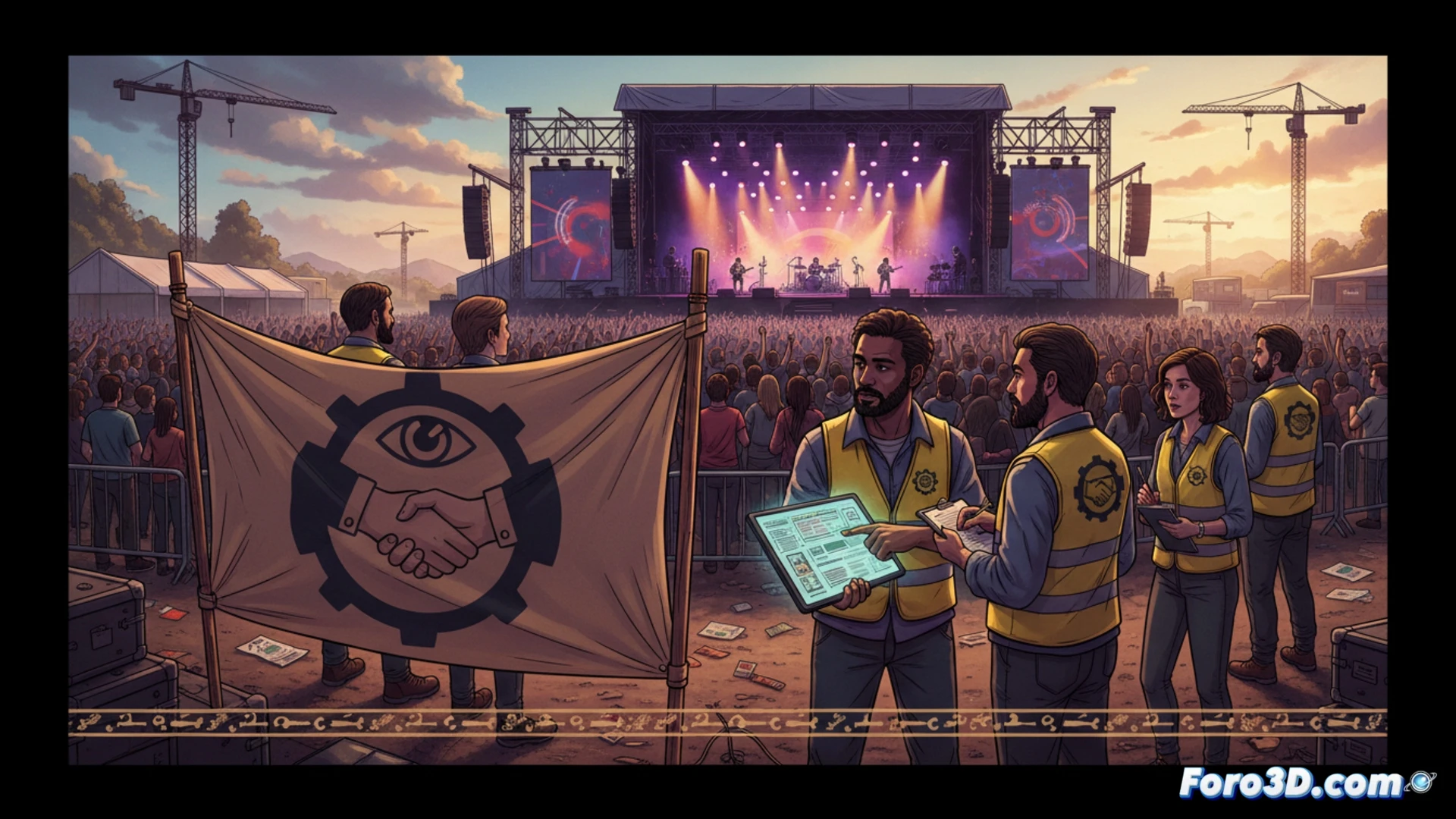 CCOO vigilará derechos laborales en el Viña Rock 2025