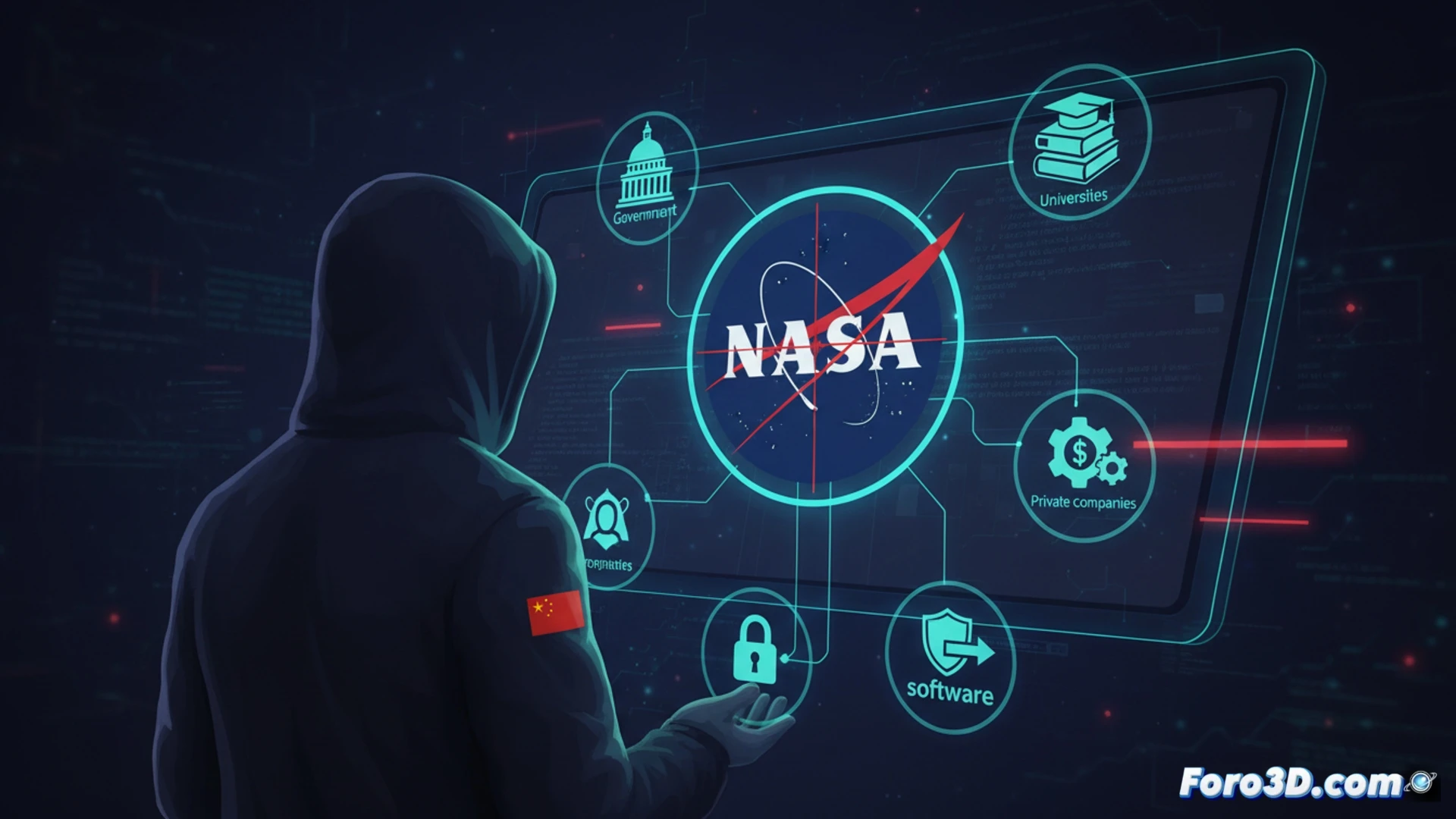 Chino se hizo pasar por investigador para espiar a la NASA