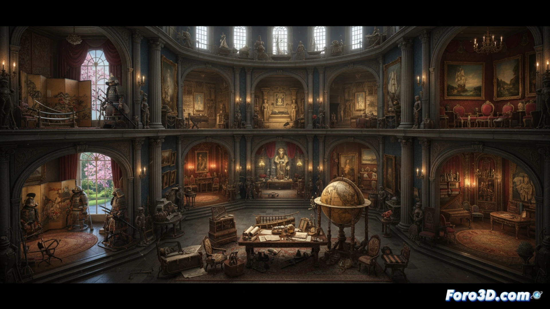 Chronoscript：无尽终章在新预告中展示其宅邸博物馆