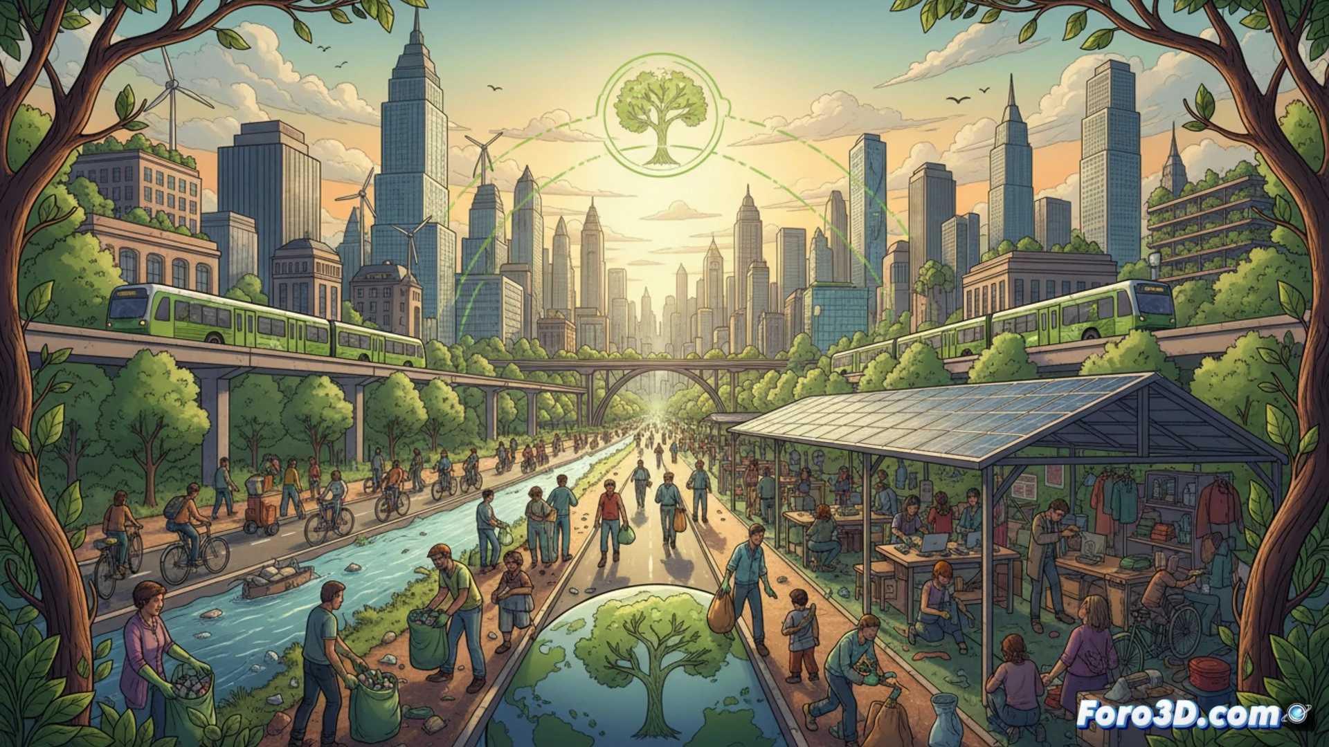 Ciudades globales activan programas sostenibles por el Día de la Tierra