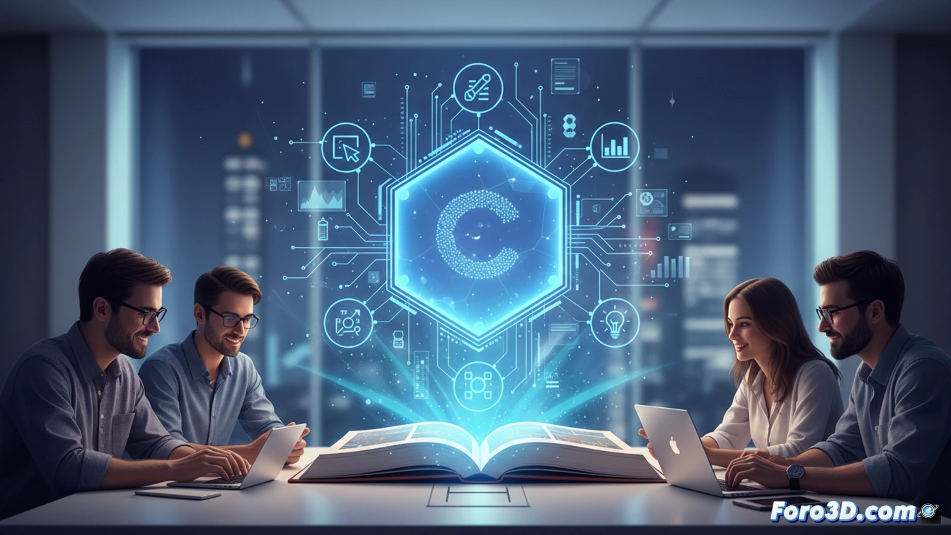 Una persona crea prototipos visuales en pantalla describiendo ideas con lenguaje natural.