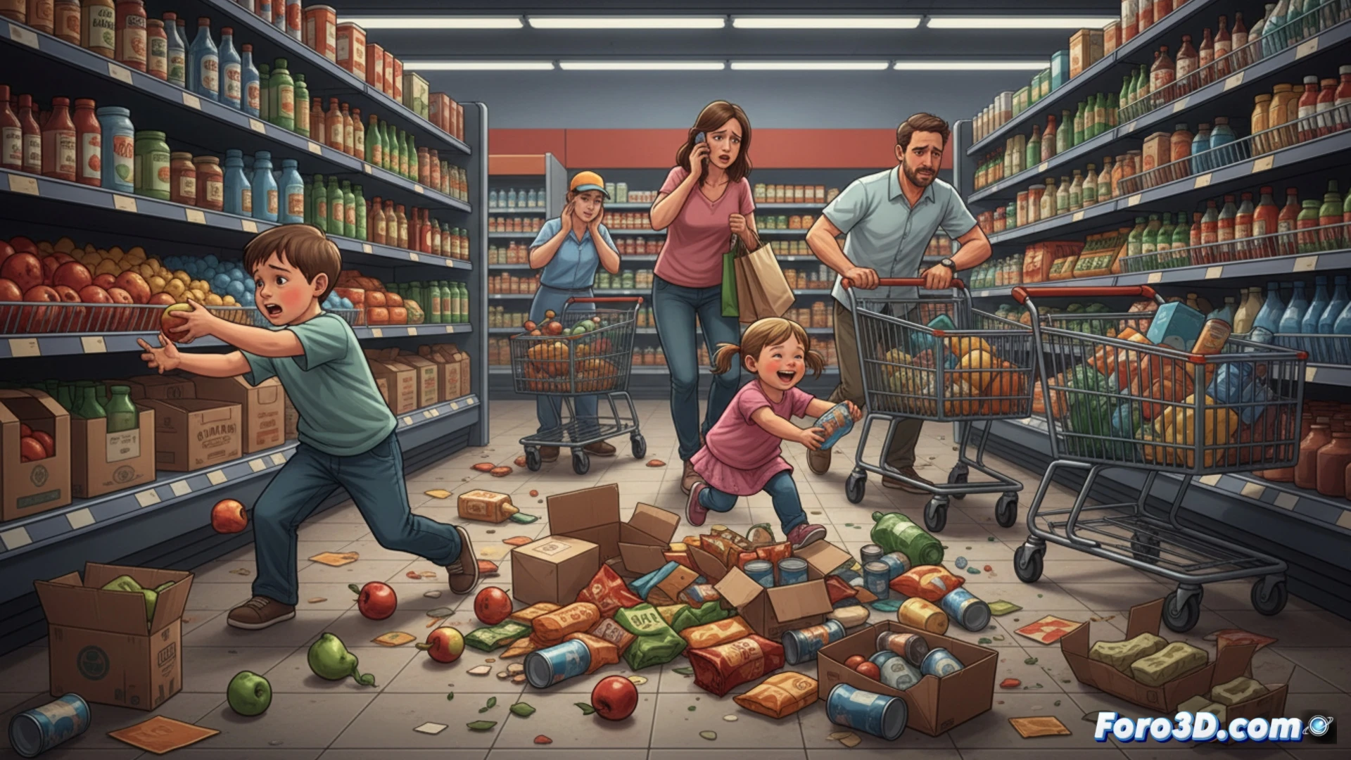 Cuando la inacción educa en el caos infantil