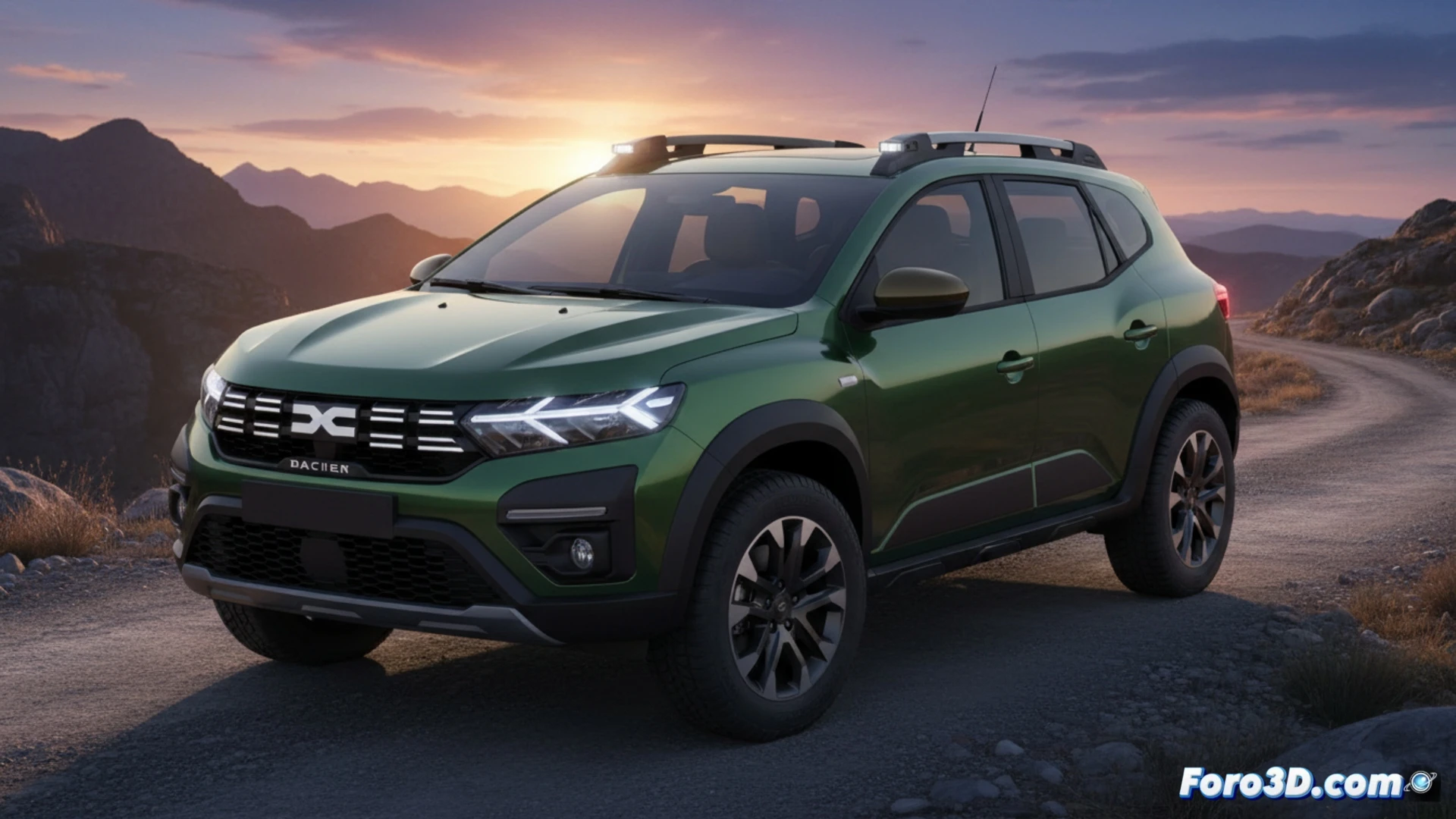 Un largo y aventurero crossover familiar, con diseño robusto y gran maletero, heredero del espíritu práctico del Logan MCV.