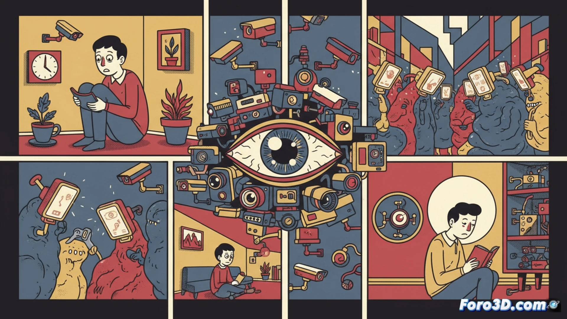 DeForge y la ansiedad vigilada en All the Cameras in My Room