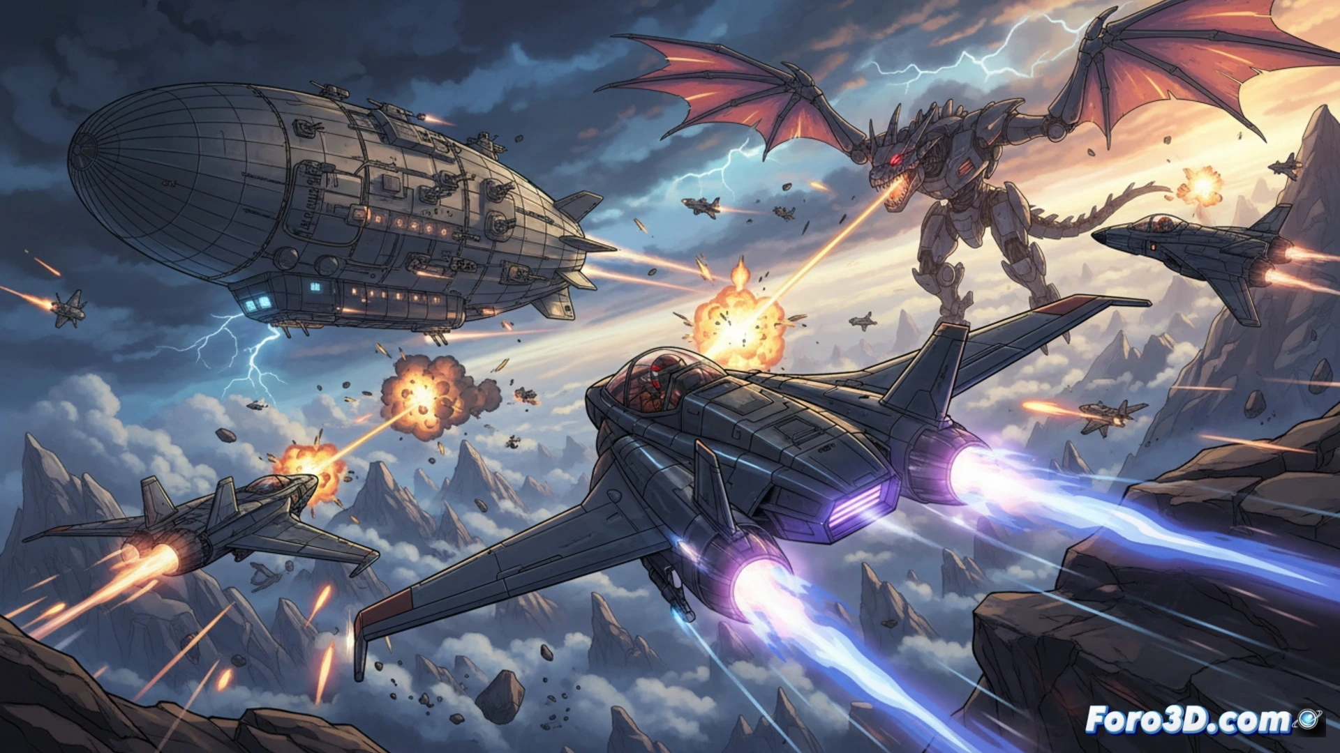 Delivery Must Complete: acción aérea roguelike con estilo cel-shading en Steam