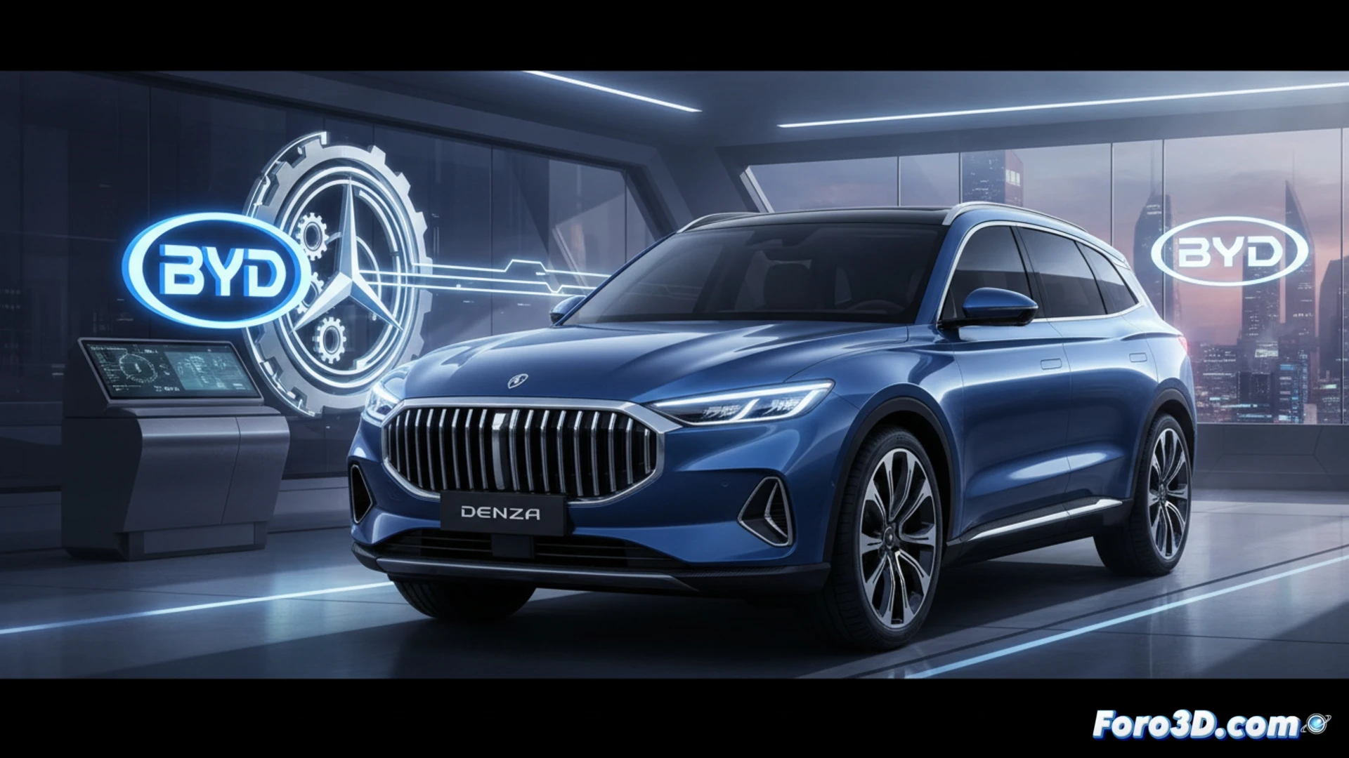 Denza, de joint venture a marca premium de BYD