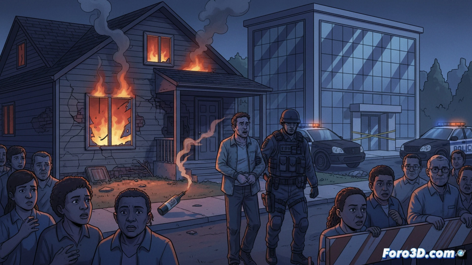 Un hombre detenido tras intento de ataque incendiario contra la vivienda de un ejecutivo de OpenAI.