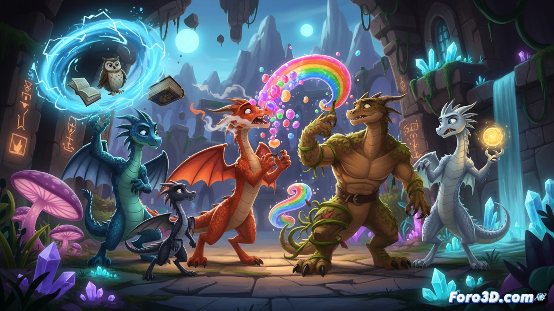 Una serie animada infantil creada por una sola persona utilizando herramientas de inteligencia artificial para todo el proceso.