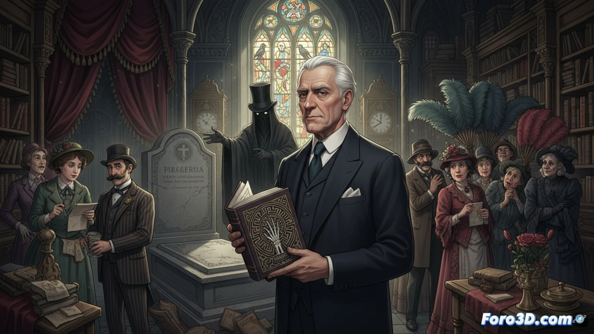 El detective sin nombre investiga entre ataúdes en Barcelona, donde un funeral rutinario esconde una red de mentiras.