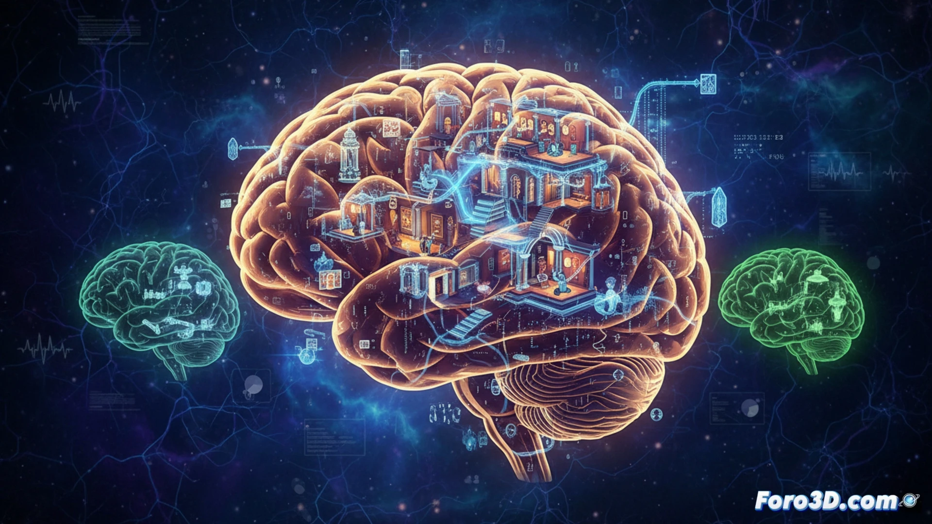 El cerebro de un campeón de memoria bajo el escáner