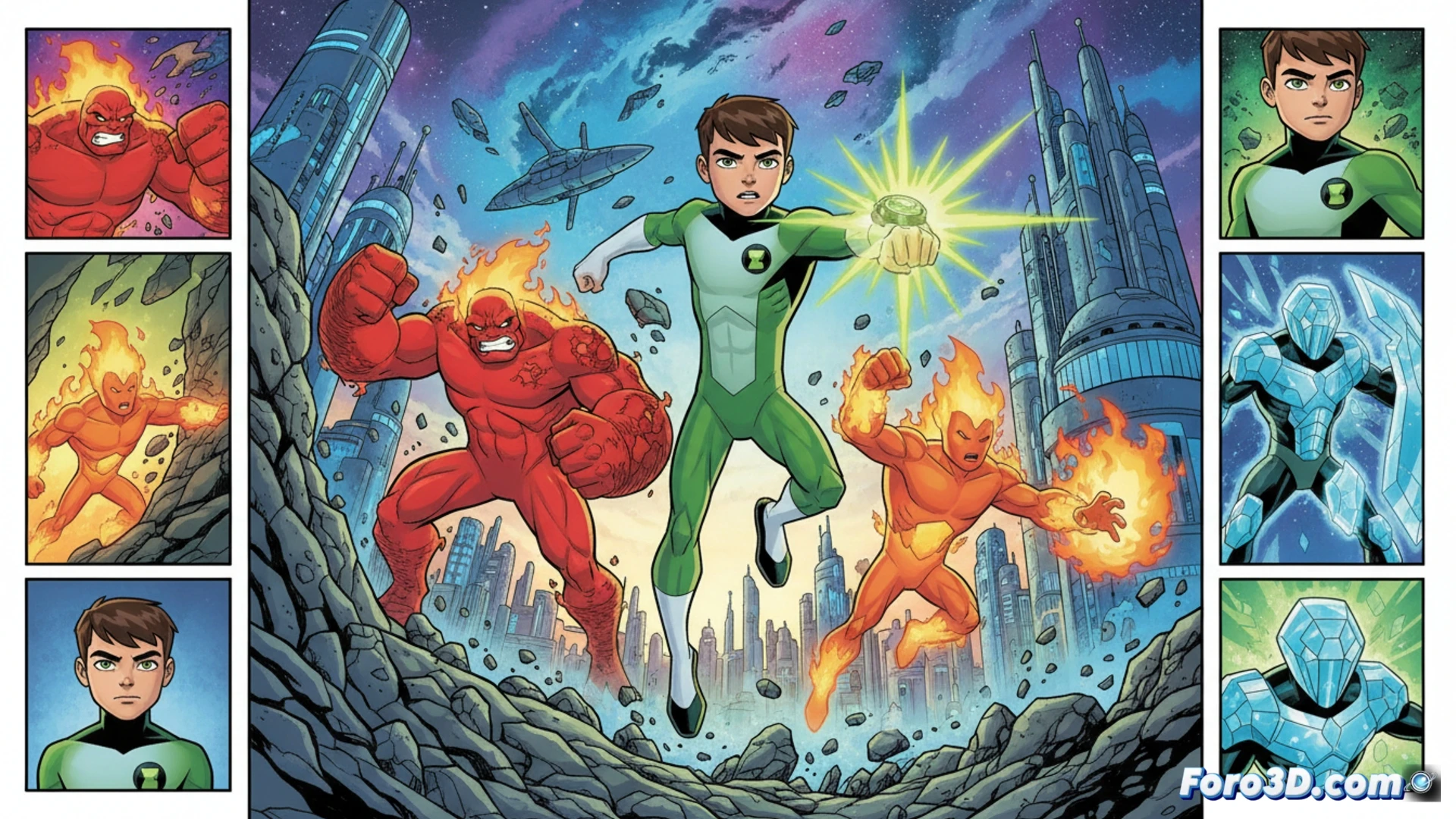 El cómic de Ben 10 con Man of Action arrasa en ventas