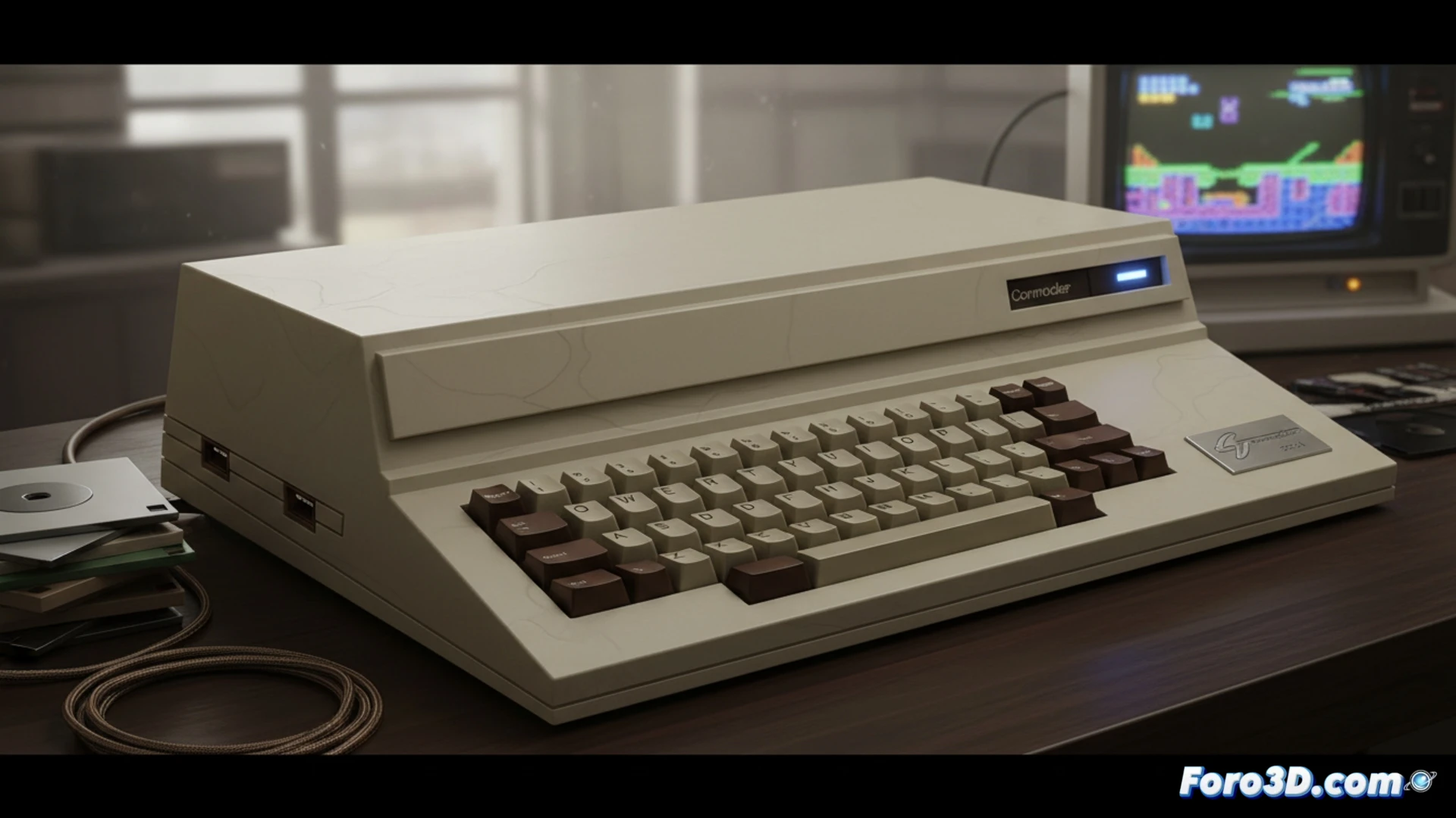 El Commodore 64C vuelve con su molde original rescatado de un incendio