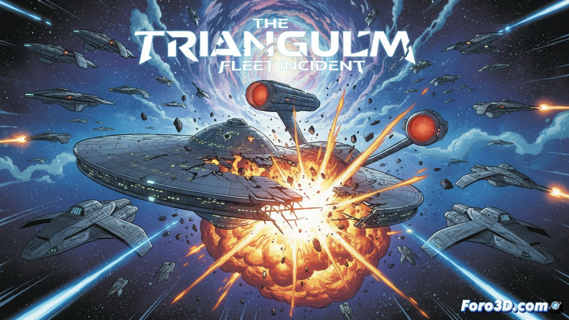 El destino final de la Enterprise-E revelado en cómic de Lower Decks