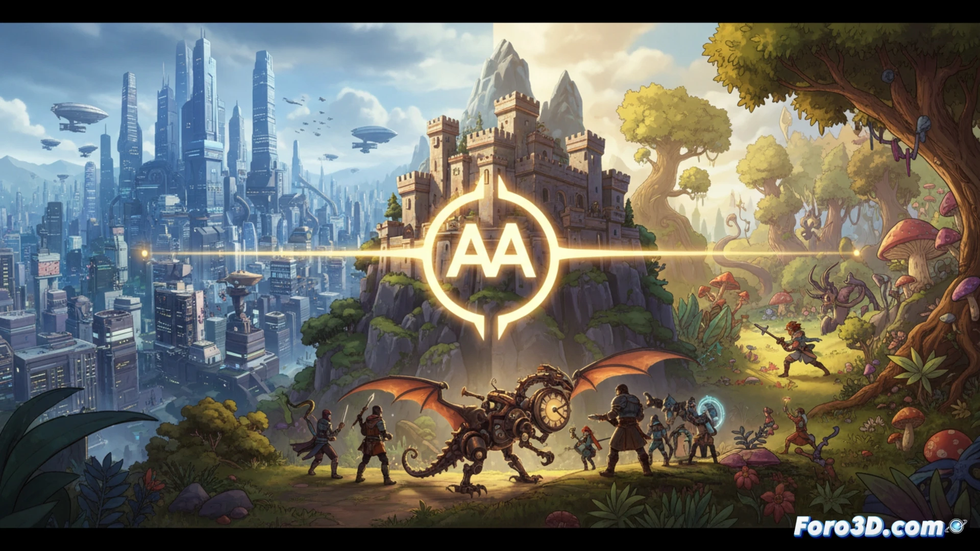 Una nave espacial con partes AAA e indie, pero su motor central brilla con ideas únicas y un diseño pulido, simbolizando la innovación de los juegos AA.