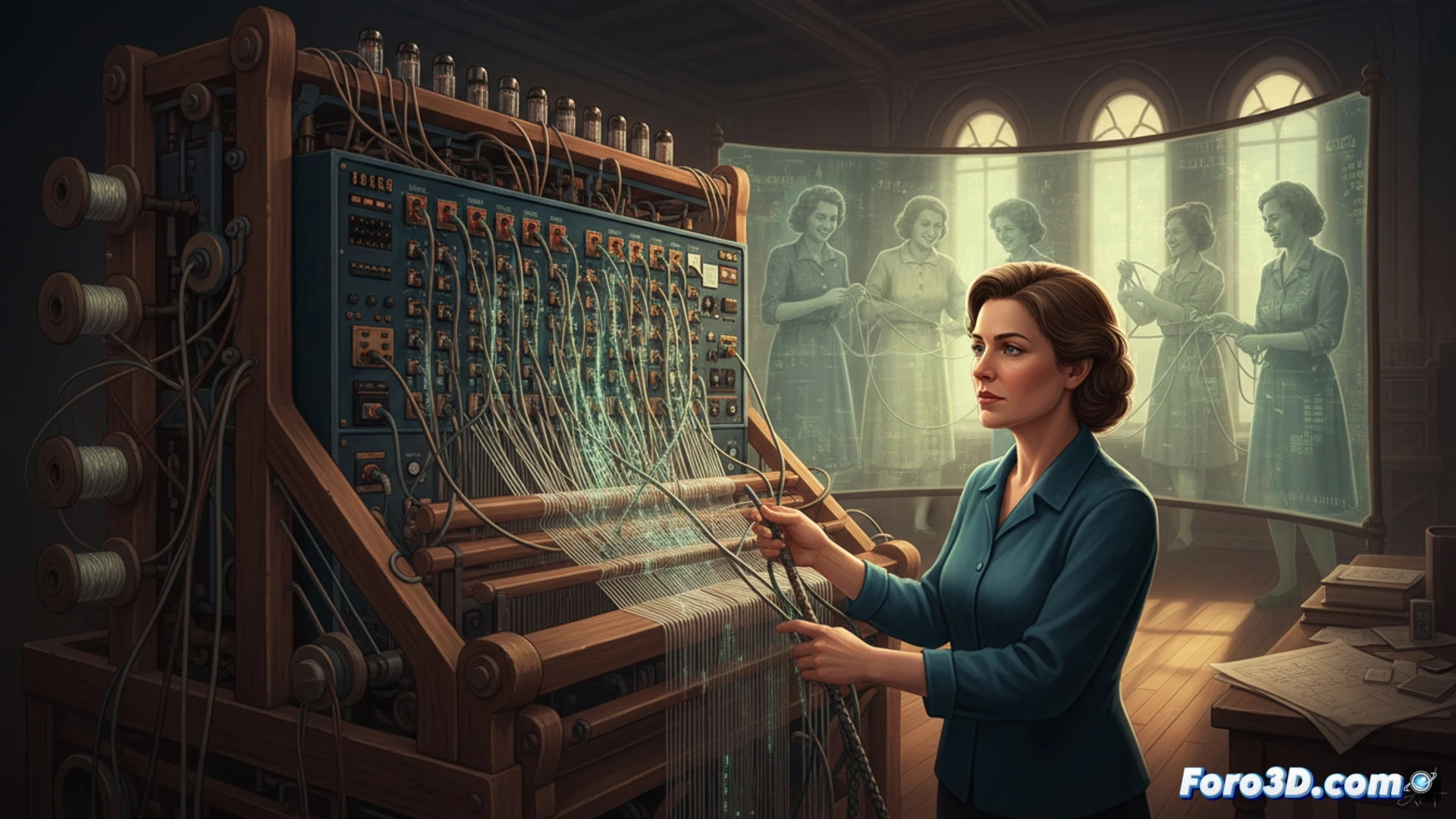 El legado humano del ENIAC: programar como tejer historias