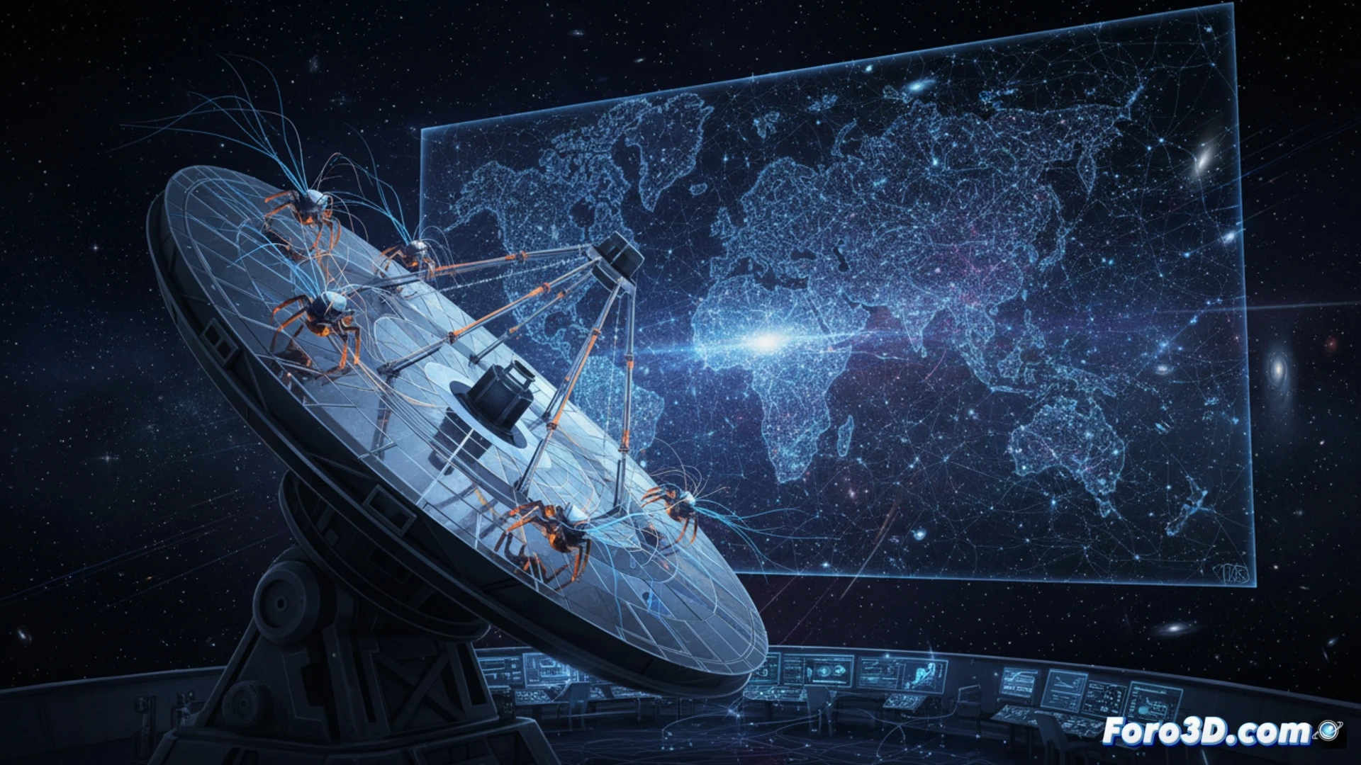 El mapa 3D del universo creado por 5.000 robots para cazar la energía oscura