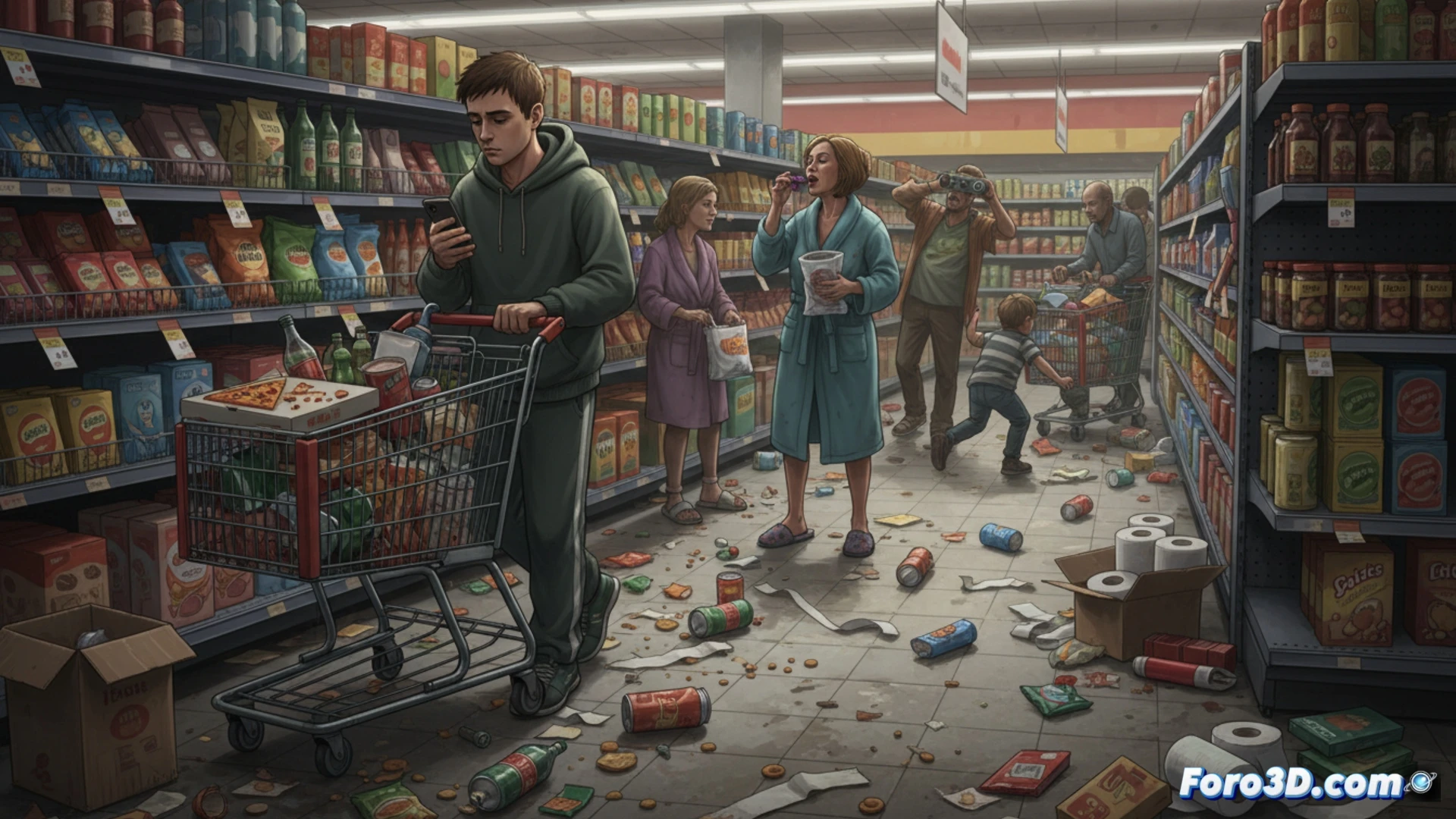 El súper como salón: cuando la responsabilidad se queda en casa