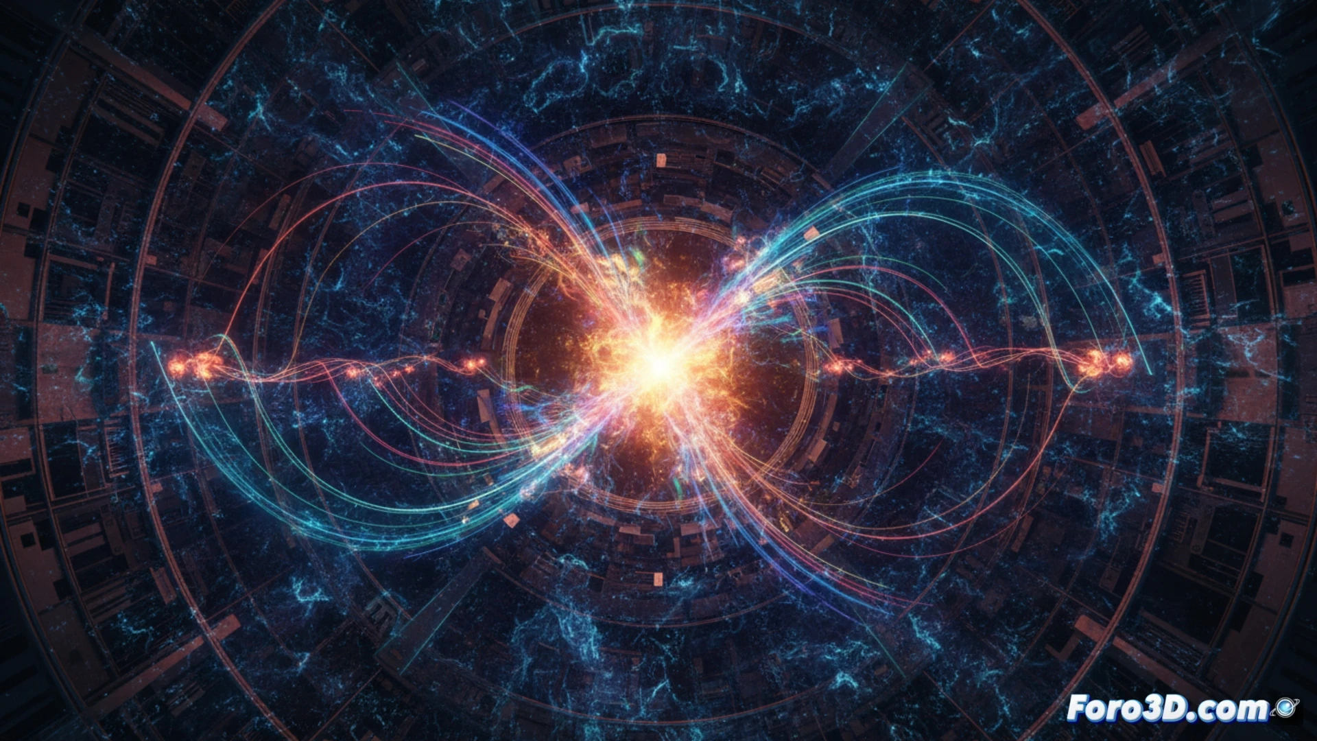 Un haz de colisiones de iones libera partículas reales desde el vacío cuántico activo.