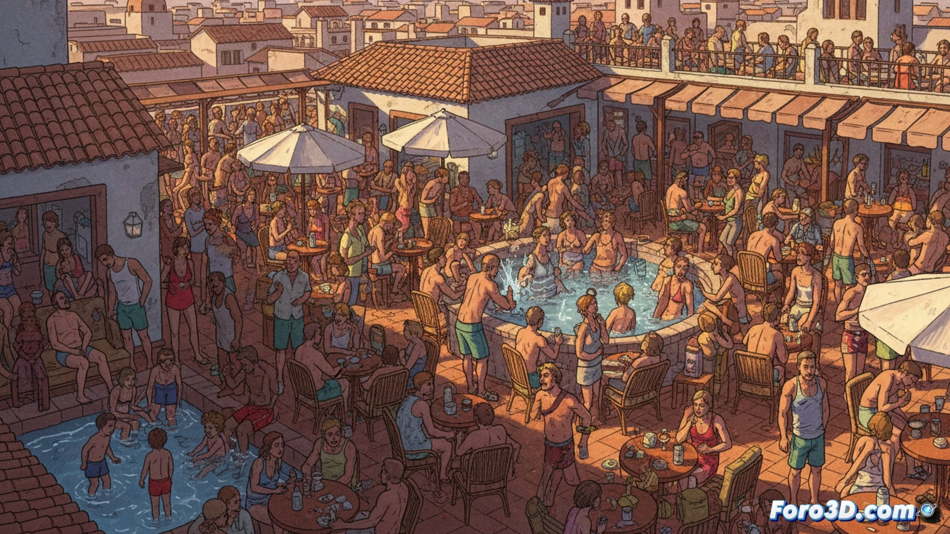 Enterovirus en terrazas: el riesgo de compartir más que cervezas