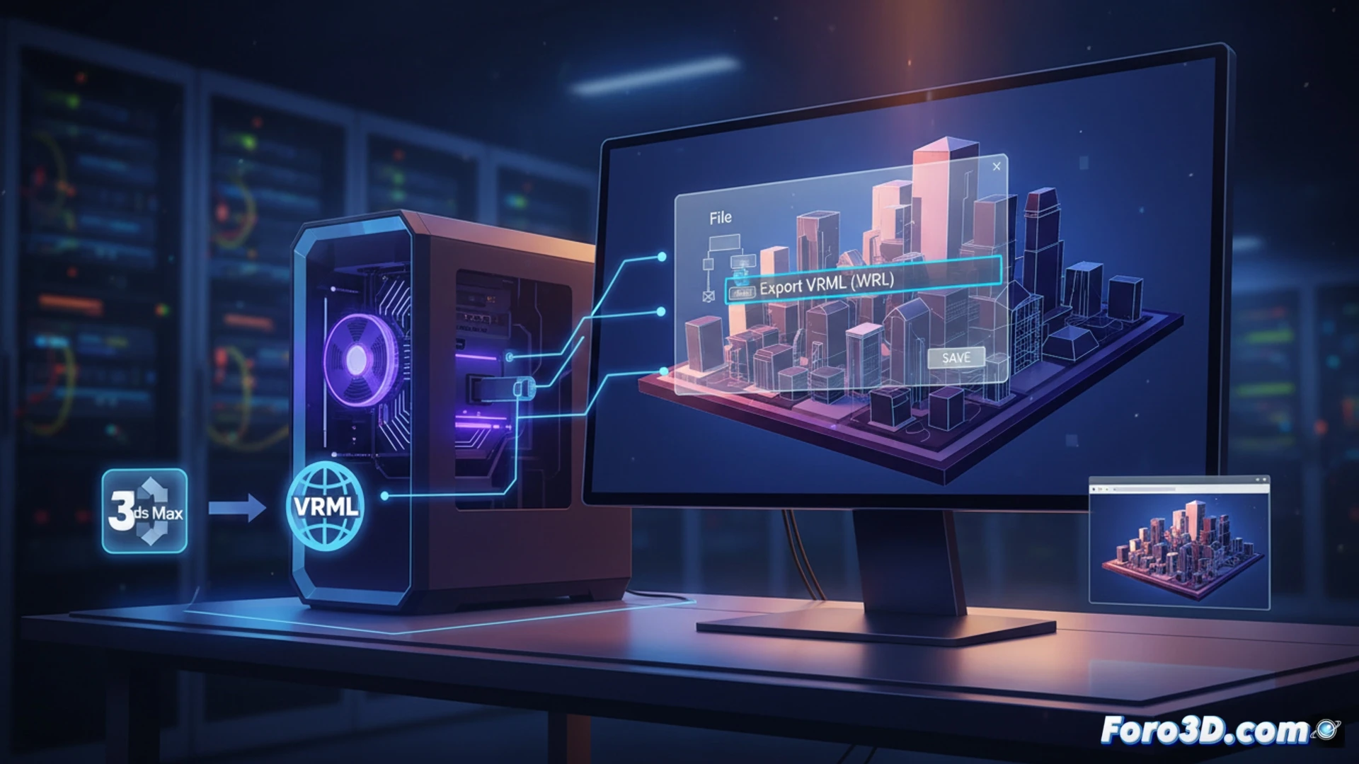 Exportar VRML desde 3ds Max: guía básica para no morir en el intento