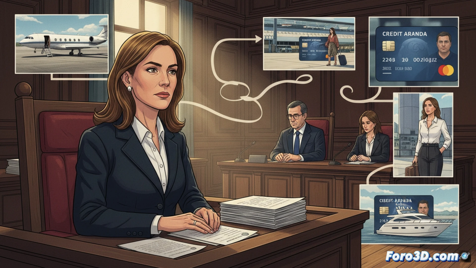 Exsecretaria de Ábalos declara sobre viajes pagados con tarjeta de asesor