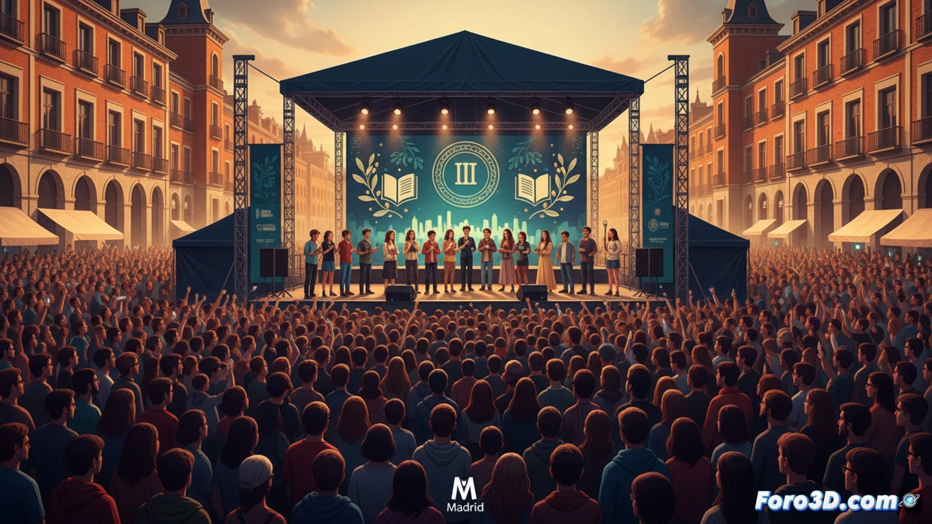 Festival de poesía joven reúne a más de mil personas en Madrid