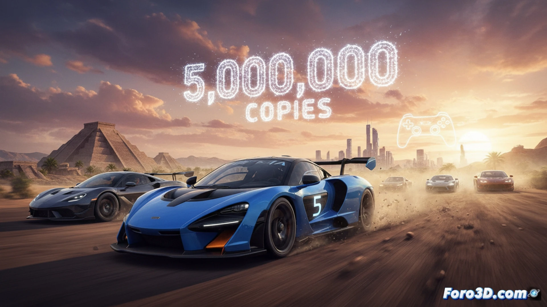 Forza Horizon 5 arrasa en PS5 con 5 millones de copias