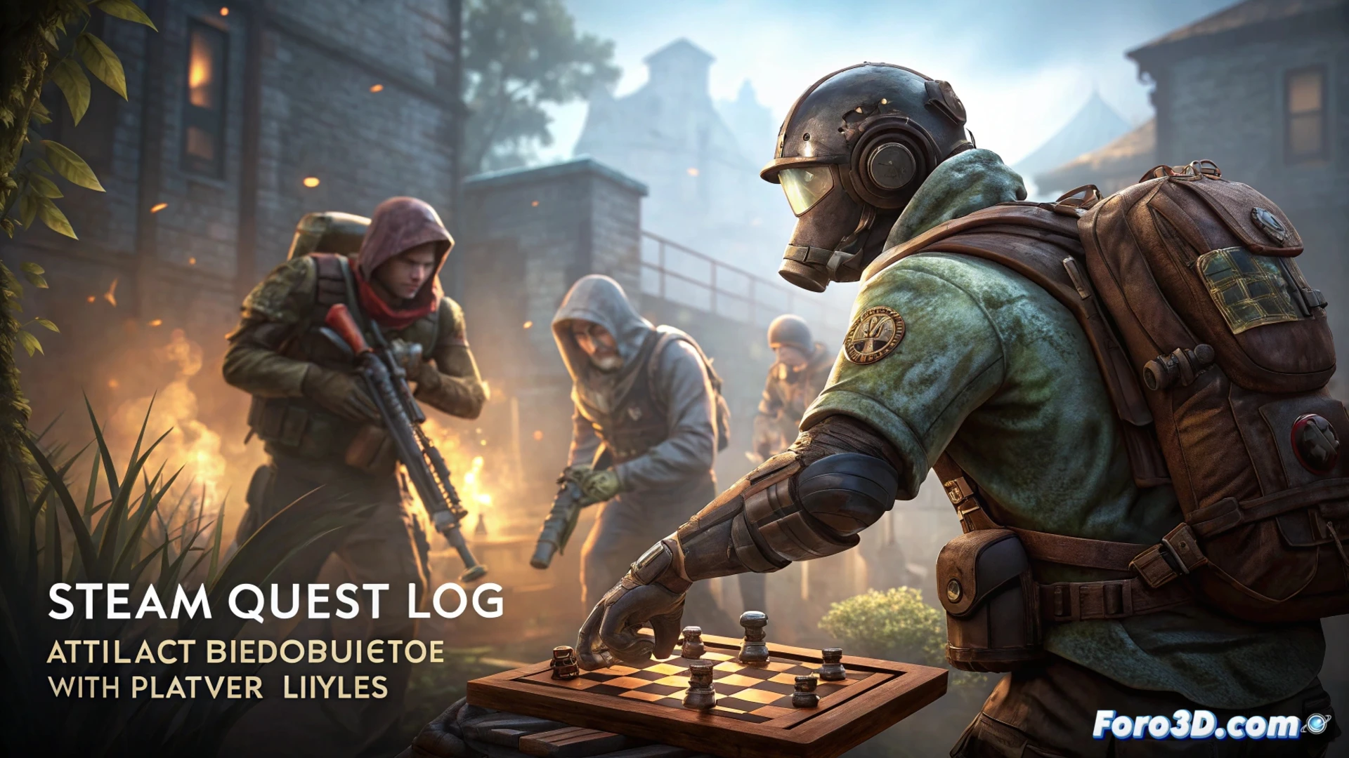 ゲームクエスト：Steamの積みゲーが敵となり襲いかかる