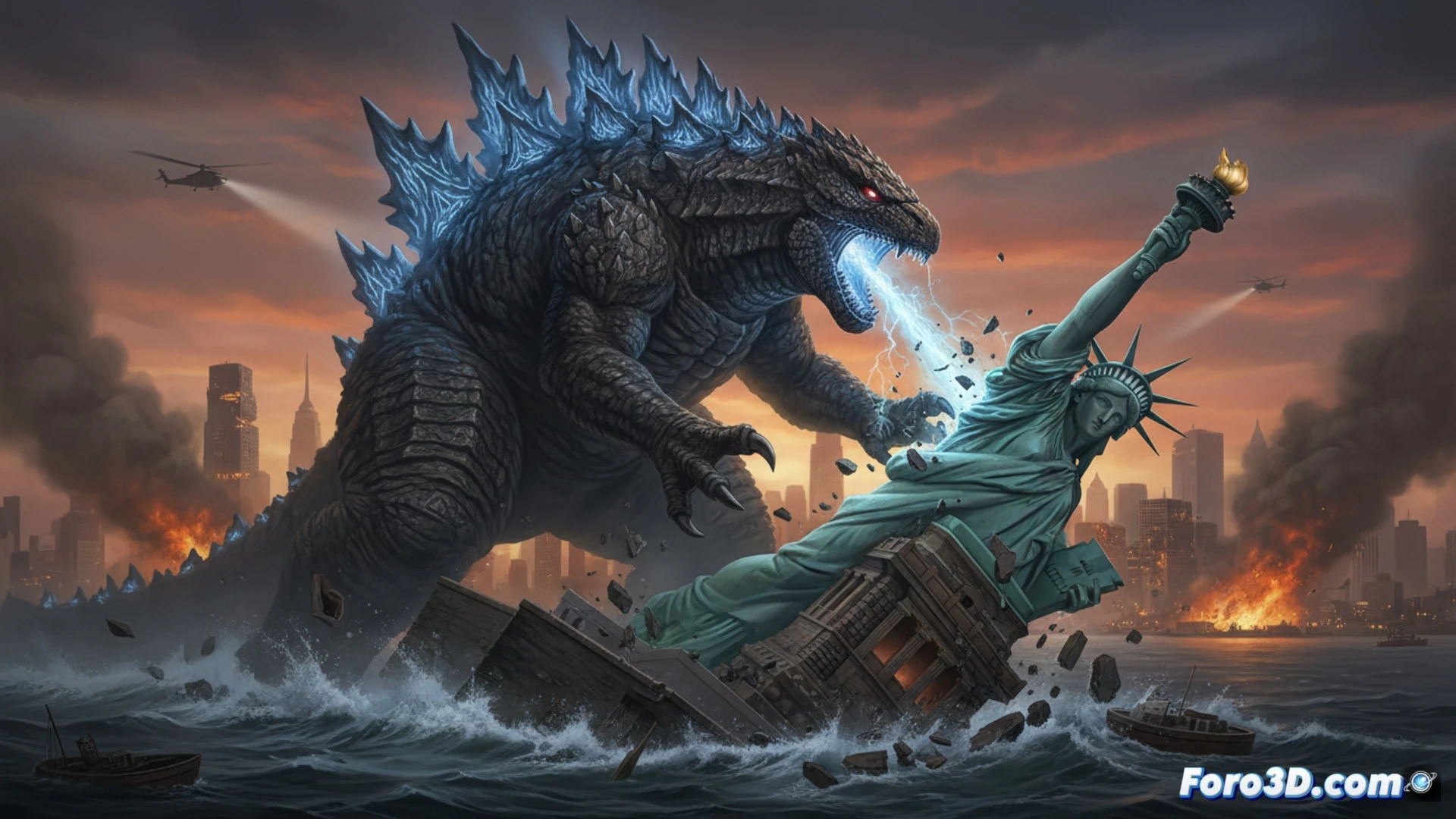 Godzilla ataca Nueva York en el avance de Minus Zero presentado en CinemaCon