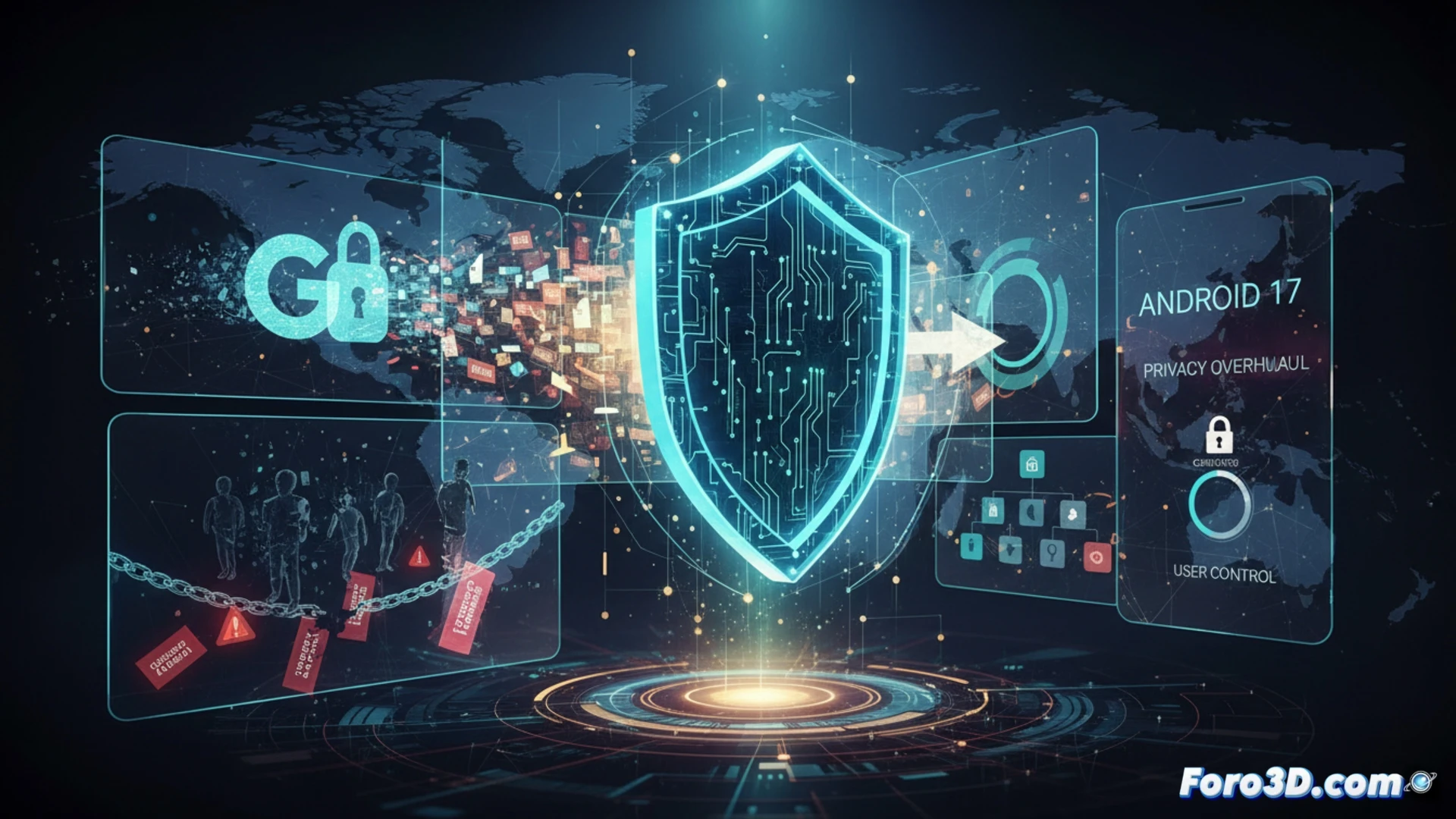 Google refuerza privacidad en 2025 con Android 17 y bloqueo masivo