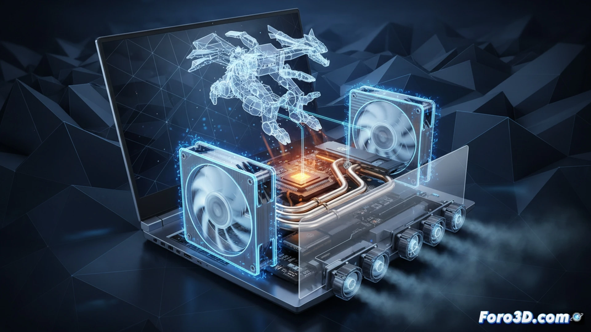 Honor Win H9 portátil gaming con sistema de refrigeración innovador para cargas 3D extremas