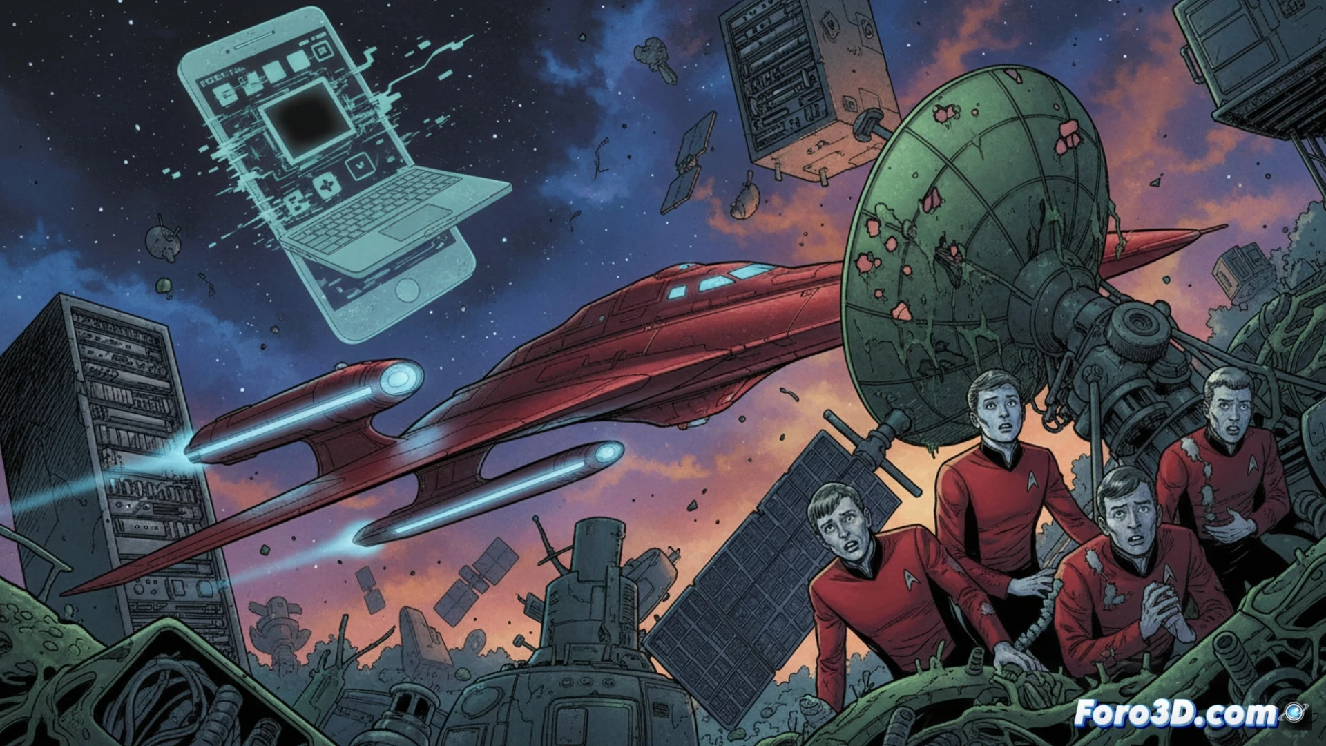 IDW anuncia 'Star Trek: Red Shirts: Ghosts of the 21st Century'