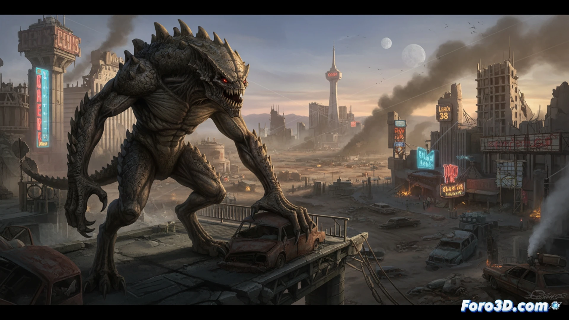 ILM lleva New Vegas y el Deathclaw al realismo en Fallout 2