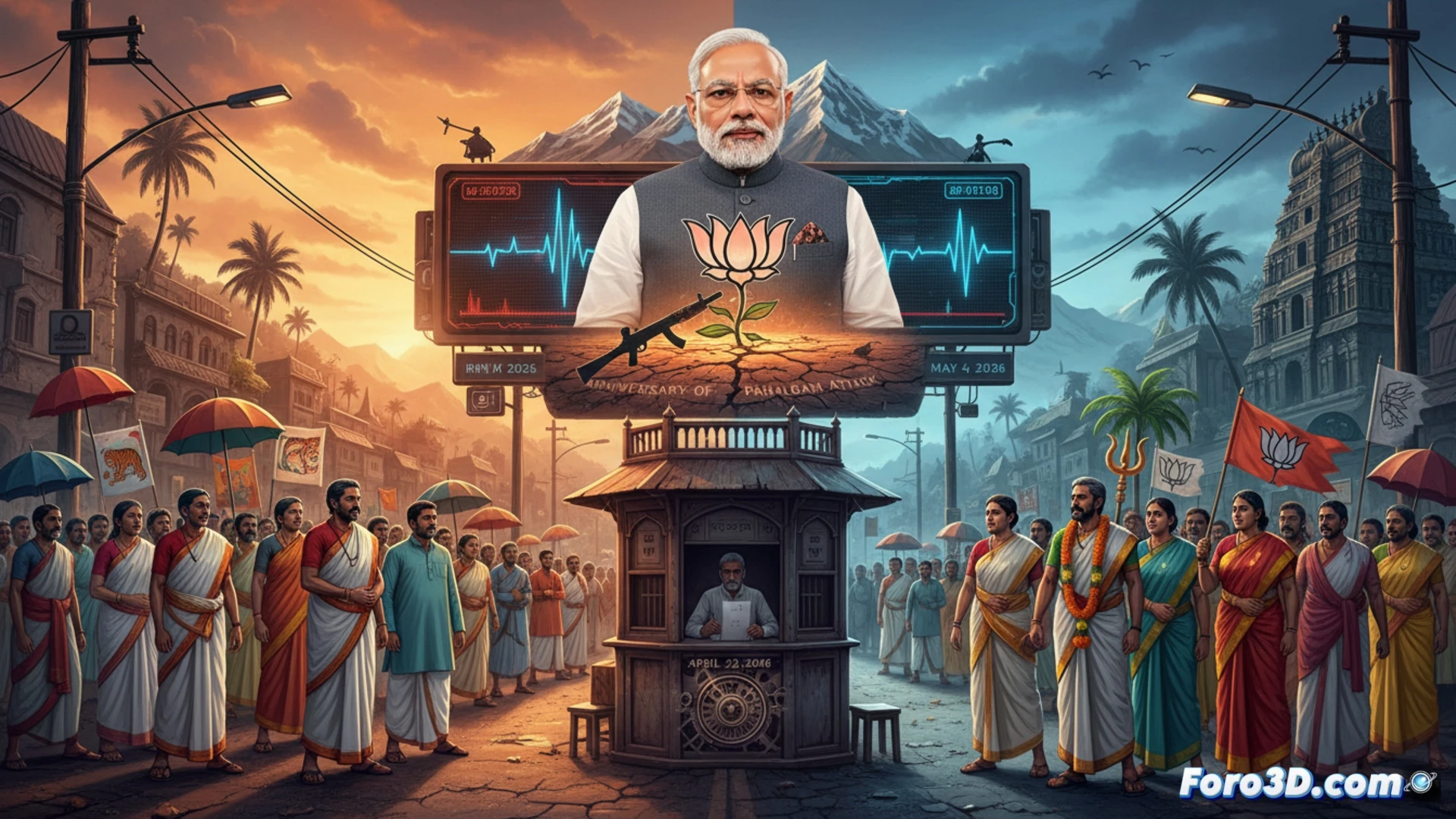 India vota en Bengala y Tamil Nadu entre tensión y promesas de desarrollo